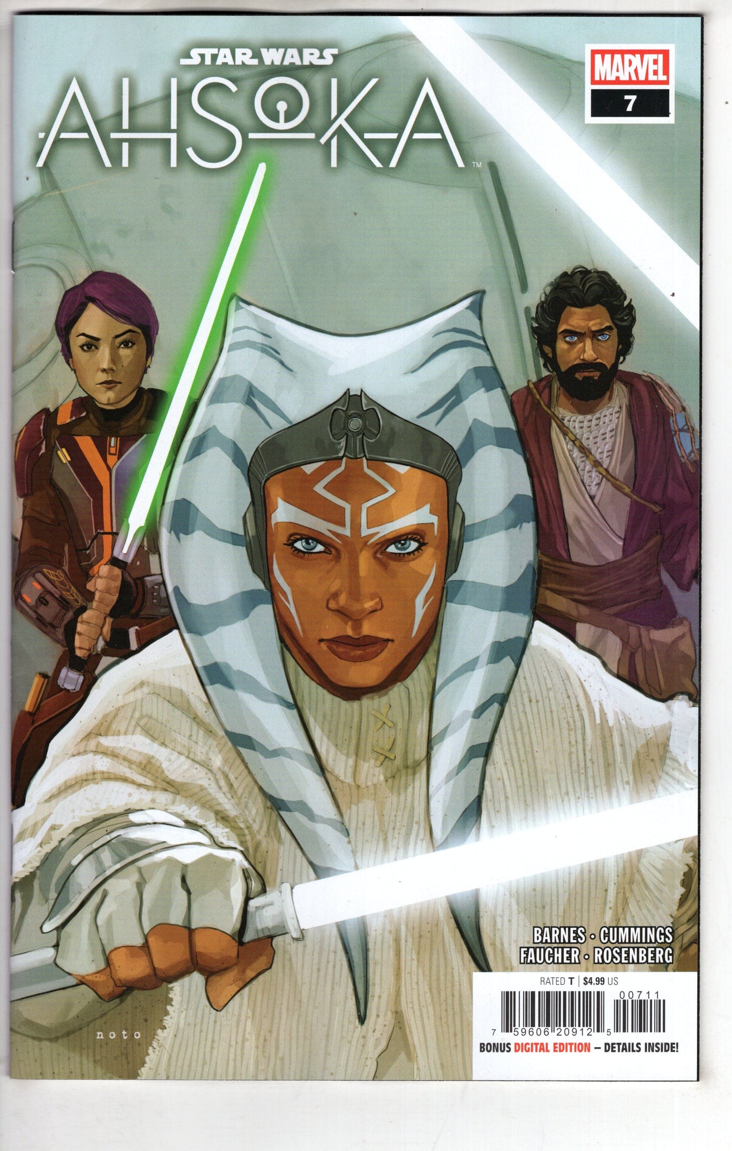 MARVEL PRH COMIC BOOK Star Wars: Ahsoka #7