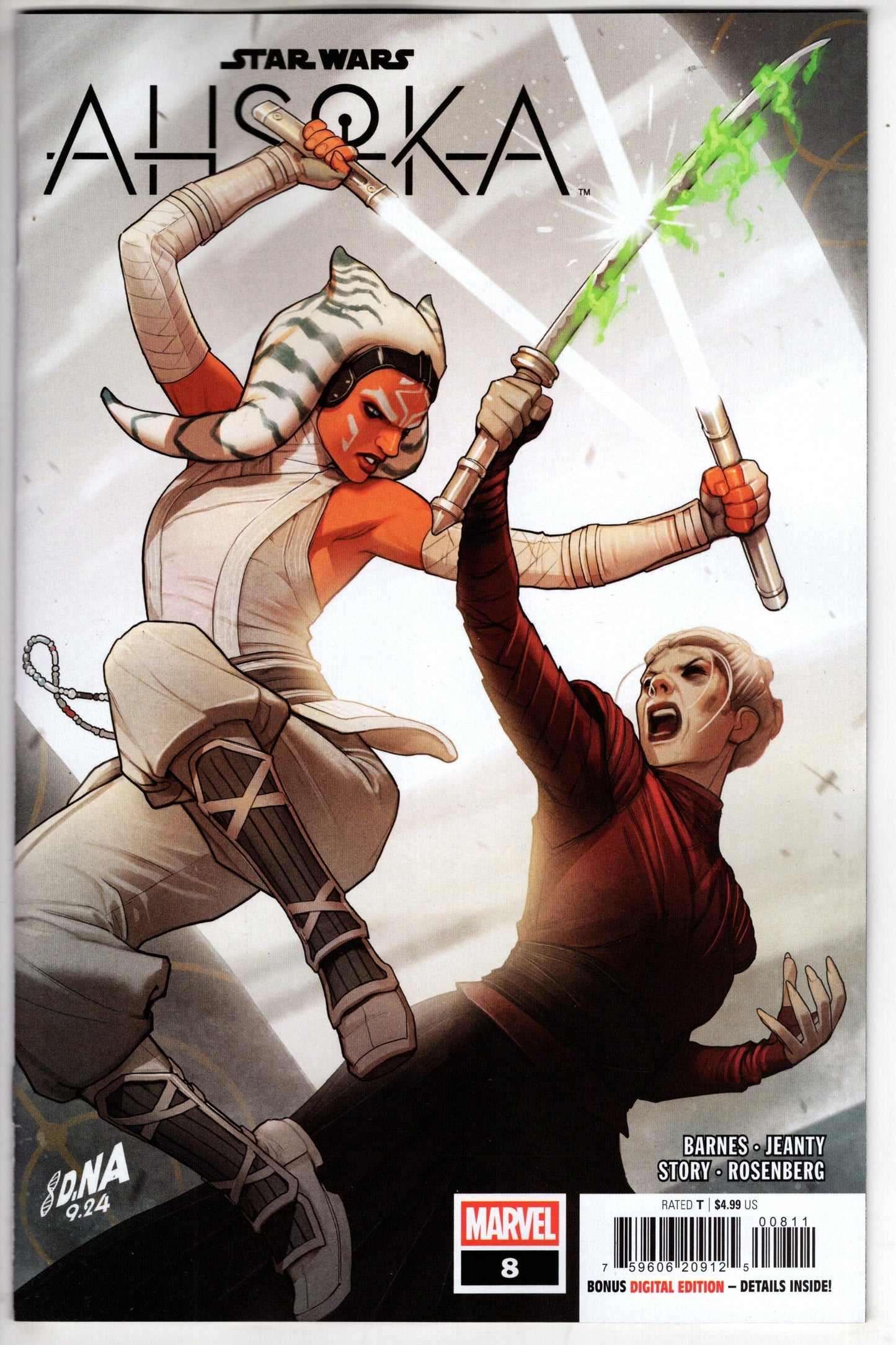 MARVEL PRH COMIC BOOK STAR WARS AHSOKA #8