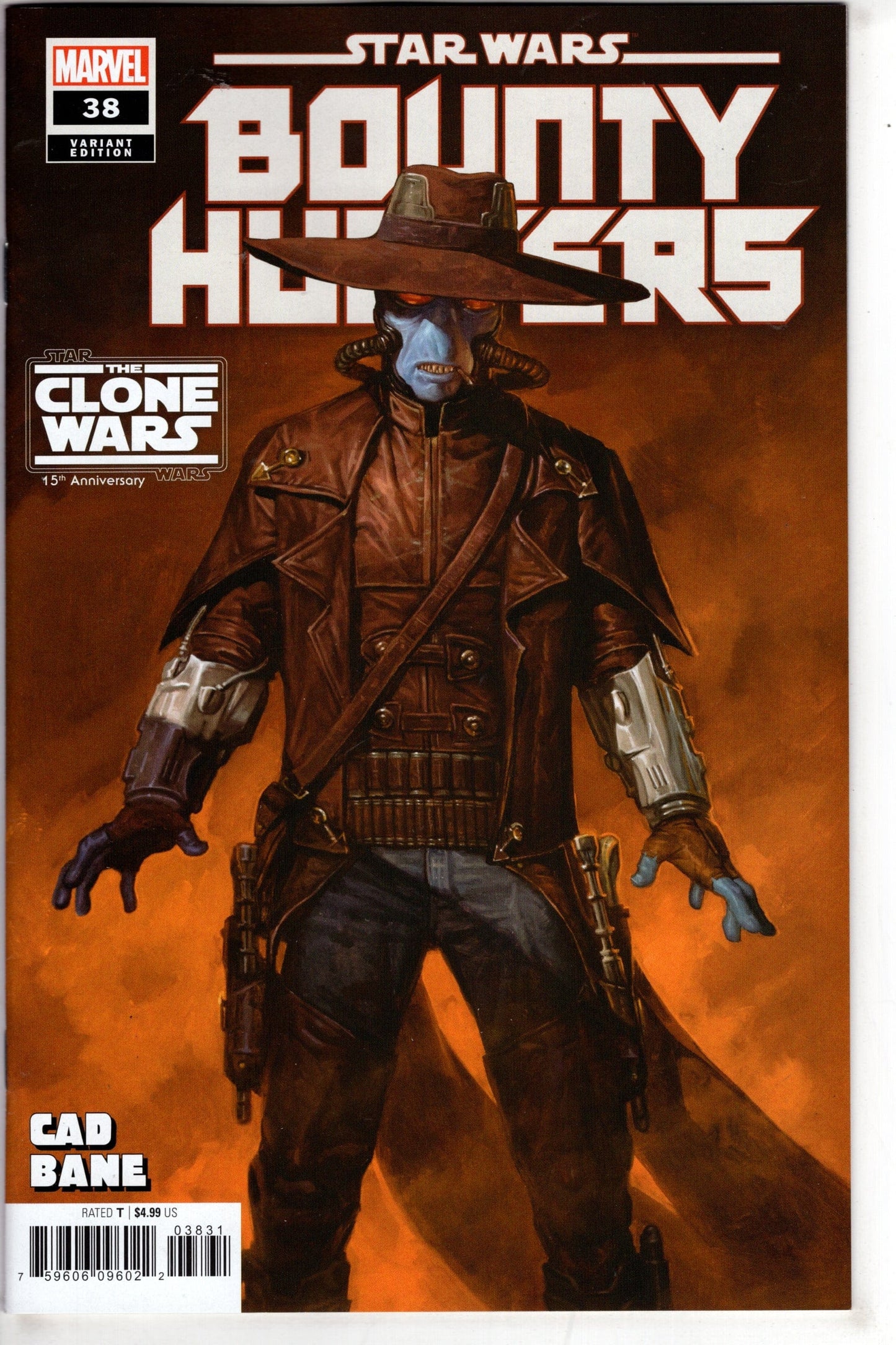 MARVEL PRH COMIC BOOK STAR WARS BOUNTY HUNTERS #38 STAR WARS CLONE WARS 15TH ANNIV