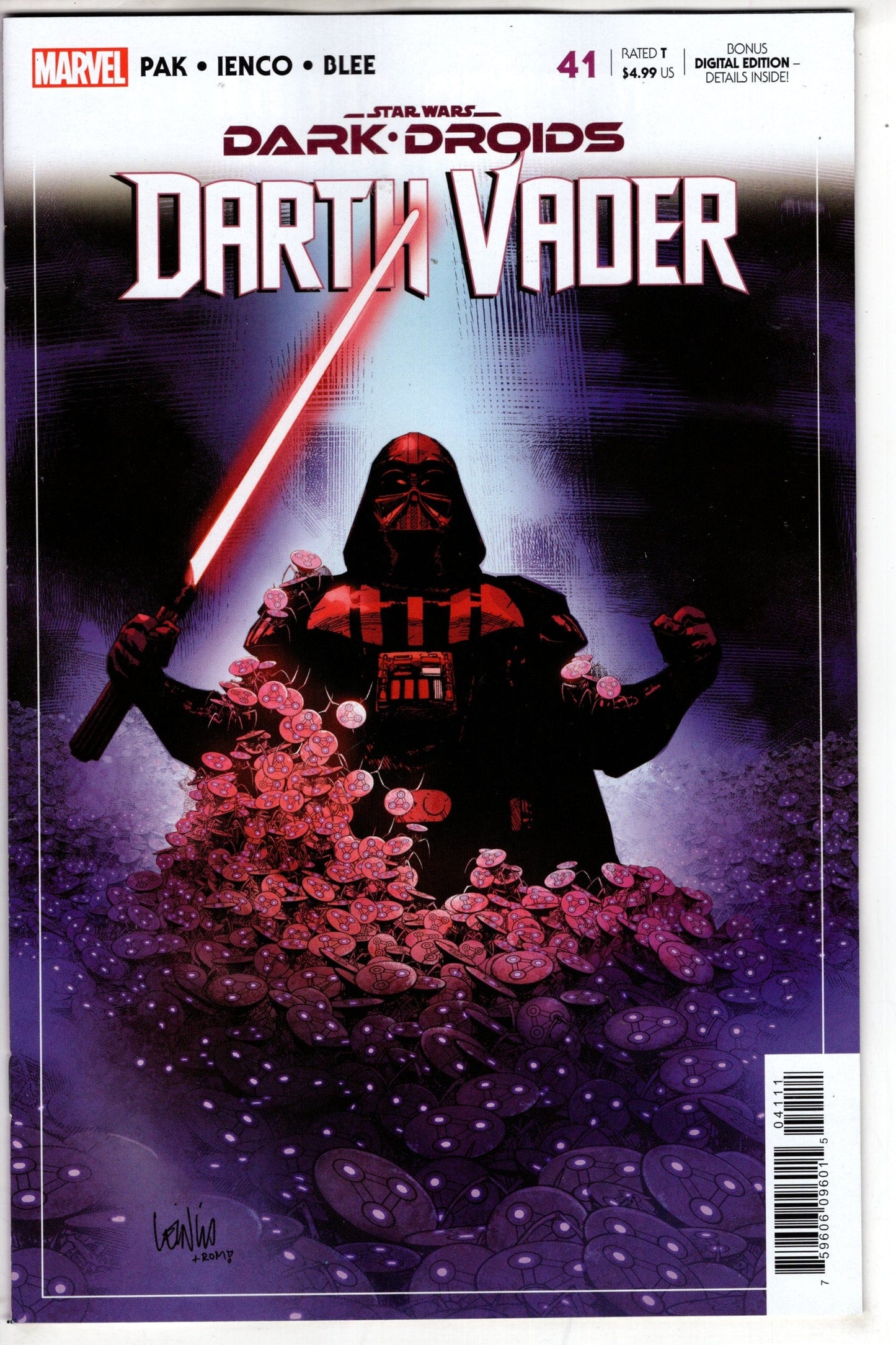 MARVEL PRH COMIC BOOK STAR WARS DARTH VADER #41