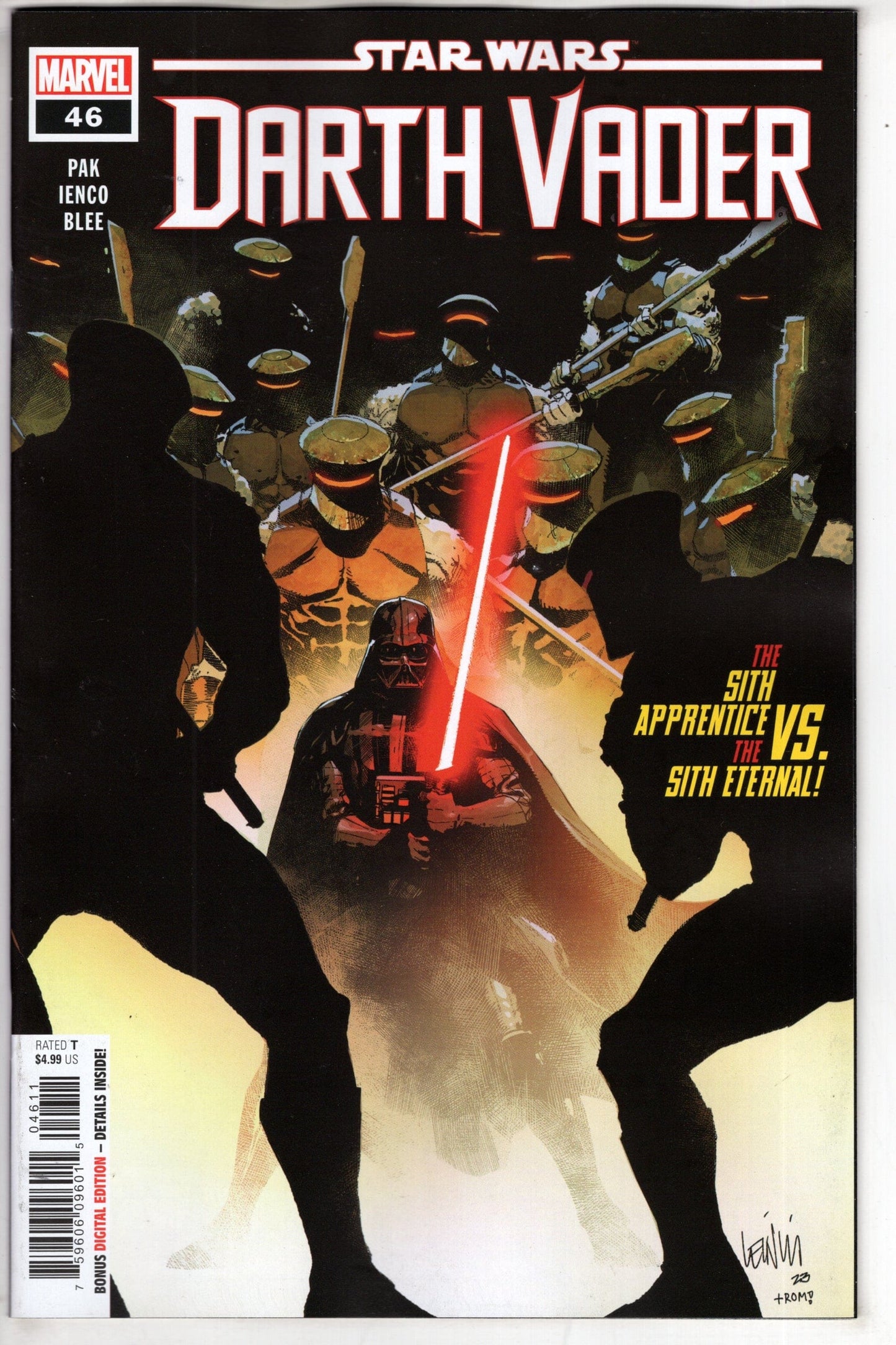 MARVEL PRH COMIC BOOK STAR WARS DARTH VADER #46
