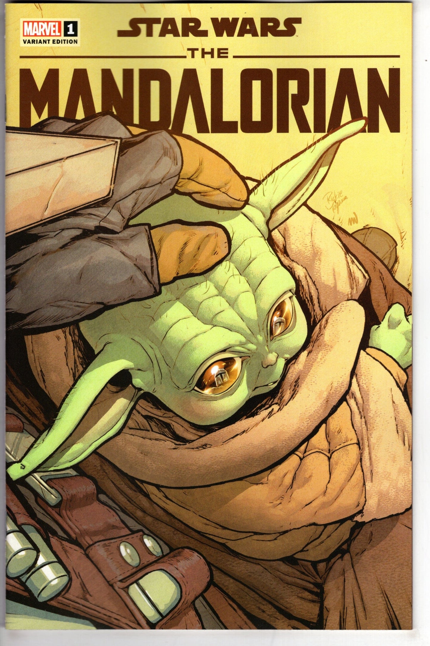 MARVEL PRH COMIC BOOK STAR WARS MANDALORIAN 2 #1 RICKIE YAGAWA VAR