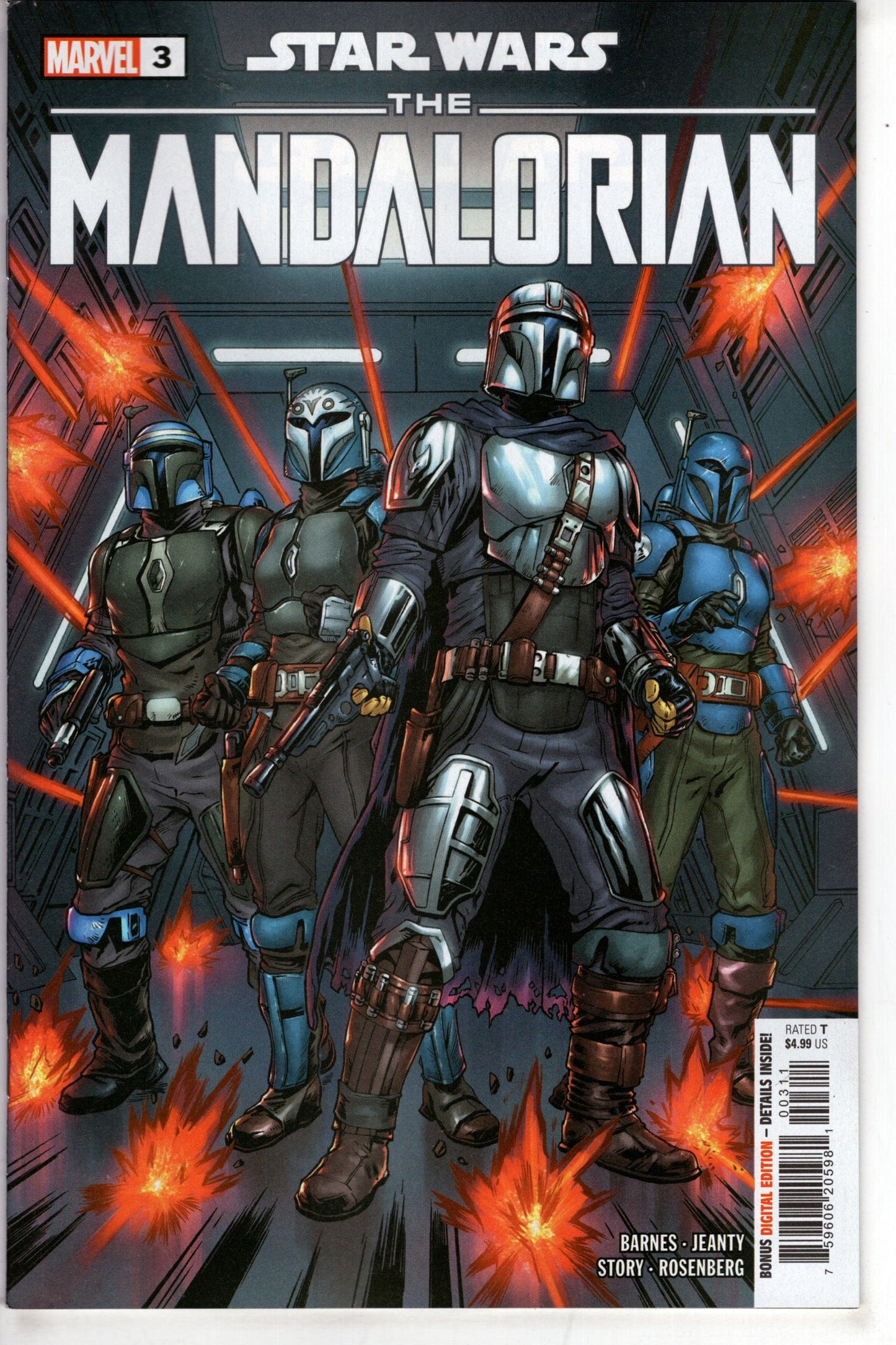 MARVEL PRH COMIC BOOK STAR WARS MANDALORIAN SEASON 2 #3