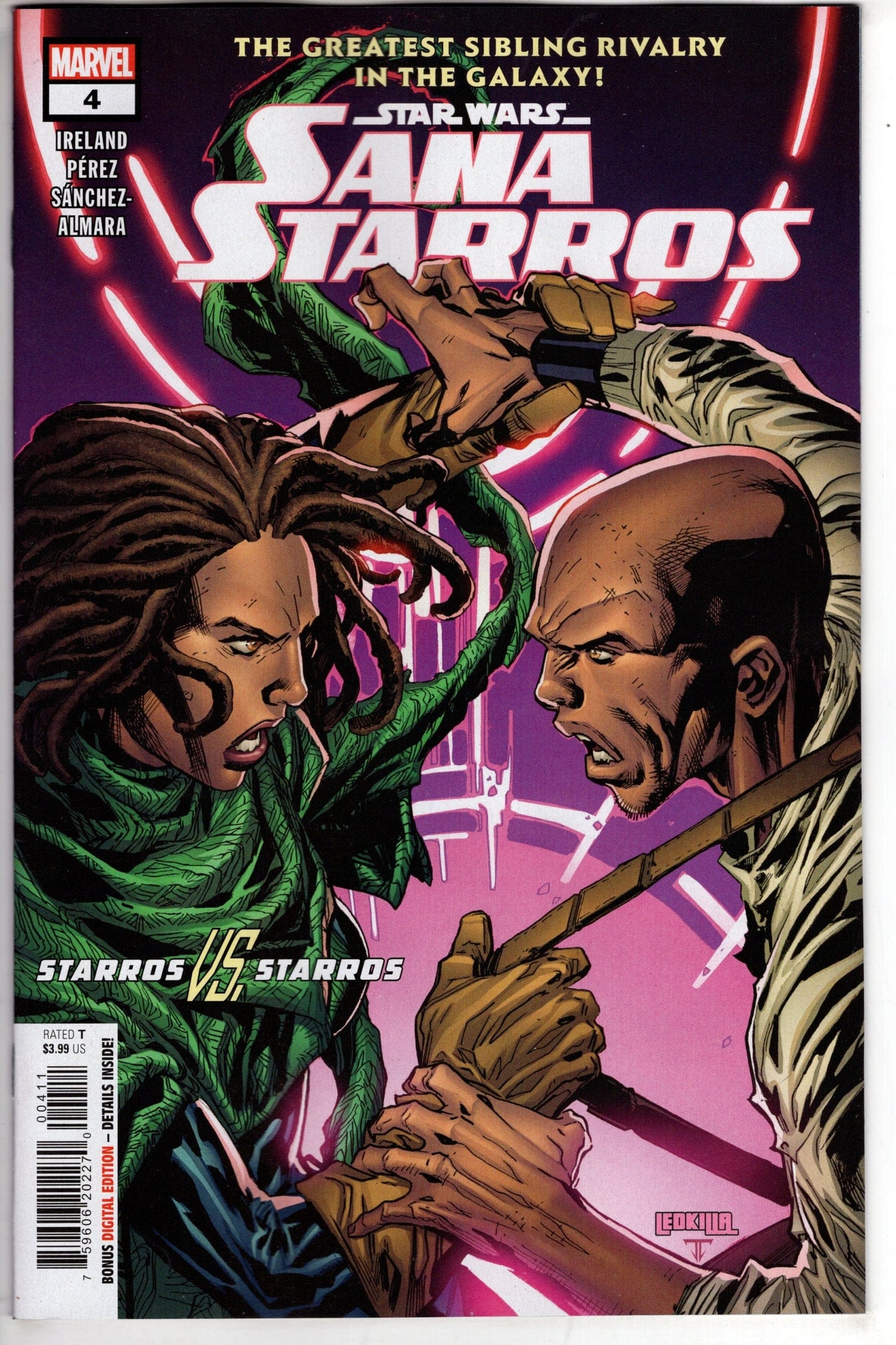 MARVEL PRH COMIC BOOK STAR WARS SANA STARROS #4