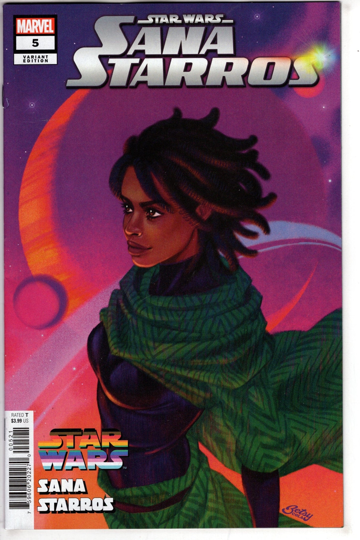 MARVEL PRH COMIC BOOK STAR WARS SANA STARROS #5 (OF 5) BETSY COLA STAR WARS PRIDE