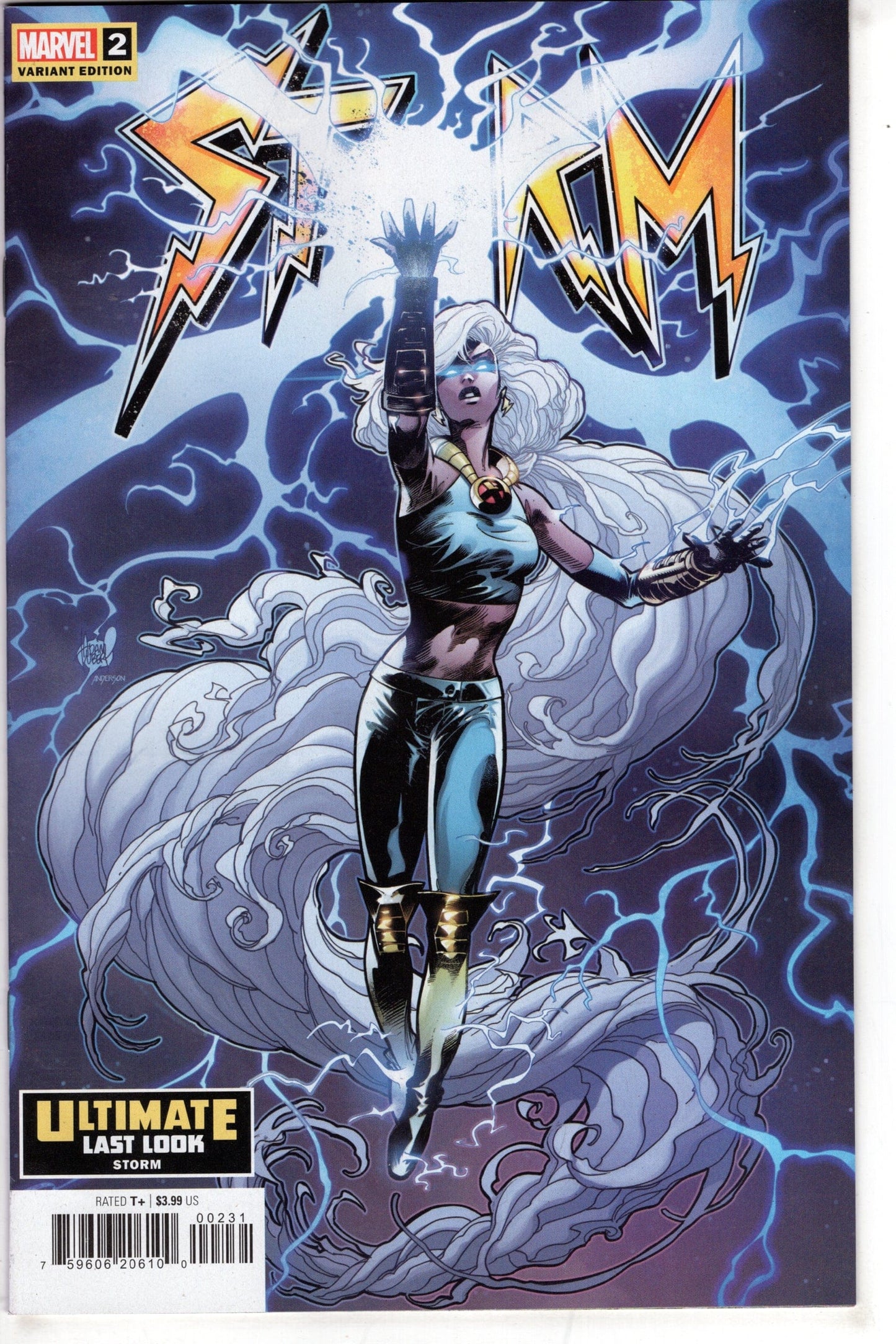 MARVEL PRH COMIC BOOK STORM #2 (OF 5) ADAM KUBERT ULT LAST LOOK VAR