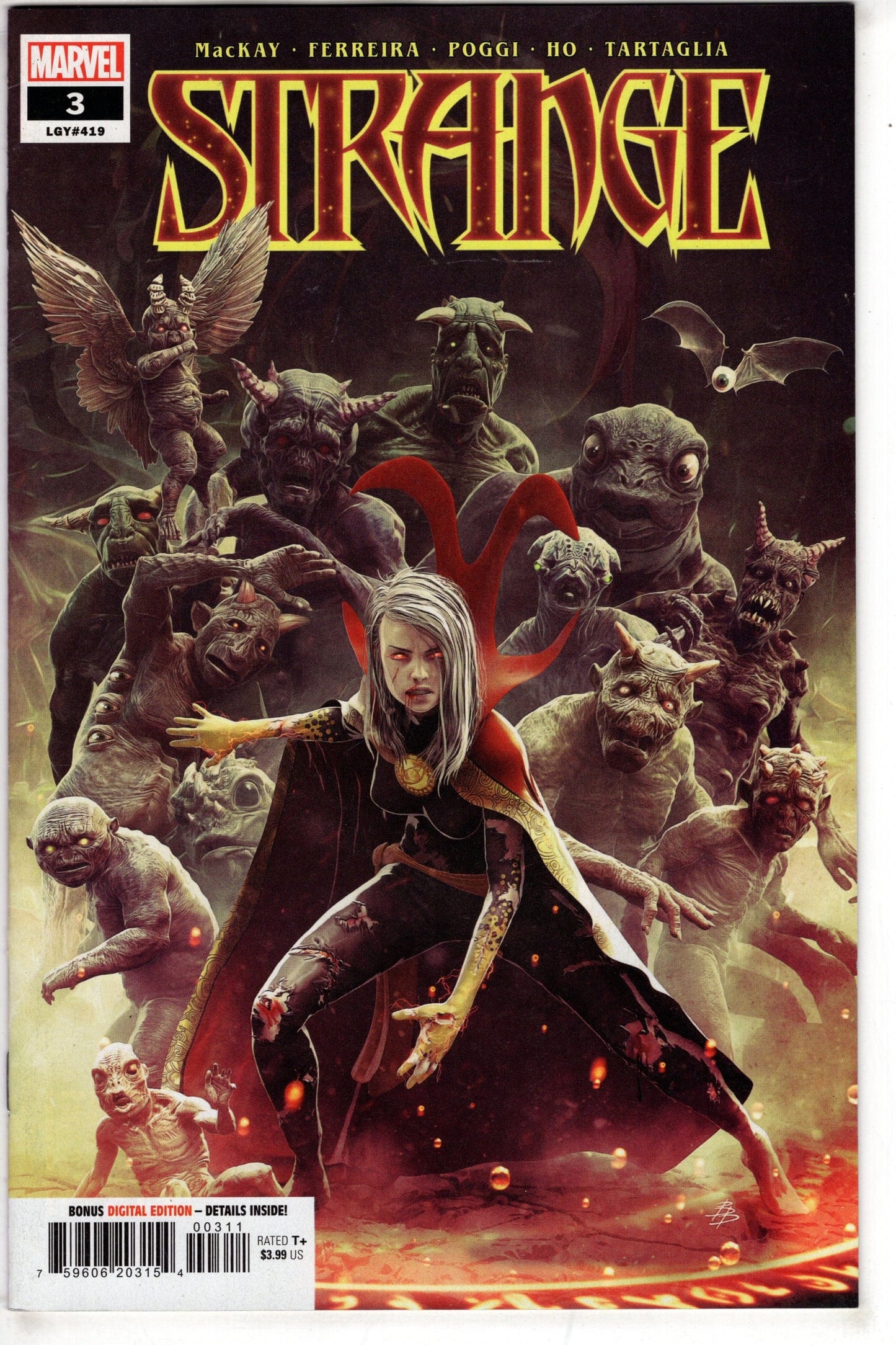 MARVEL PRH COMIC BOOK STRANGE #3