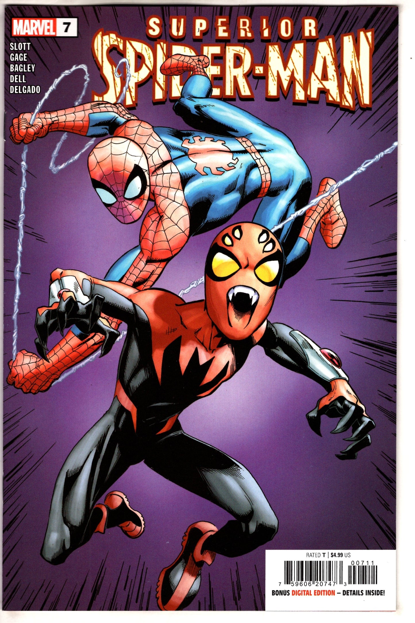 MARVEL PRH COMIC BOOK SUPERIOR SPIDER-MAN #7