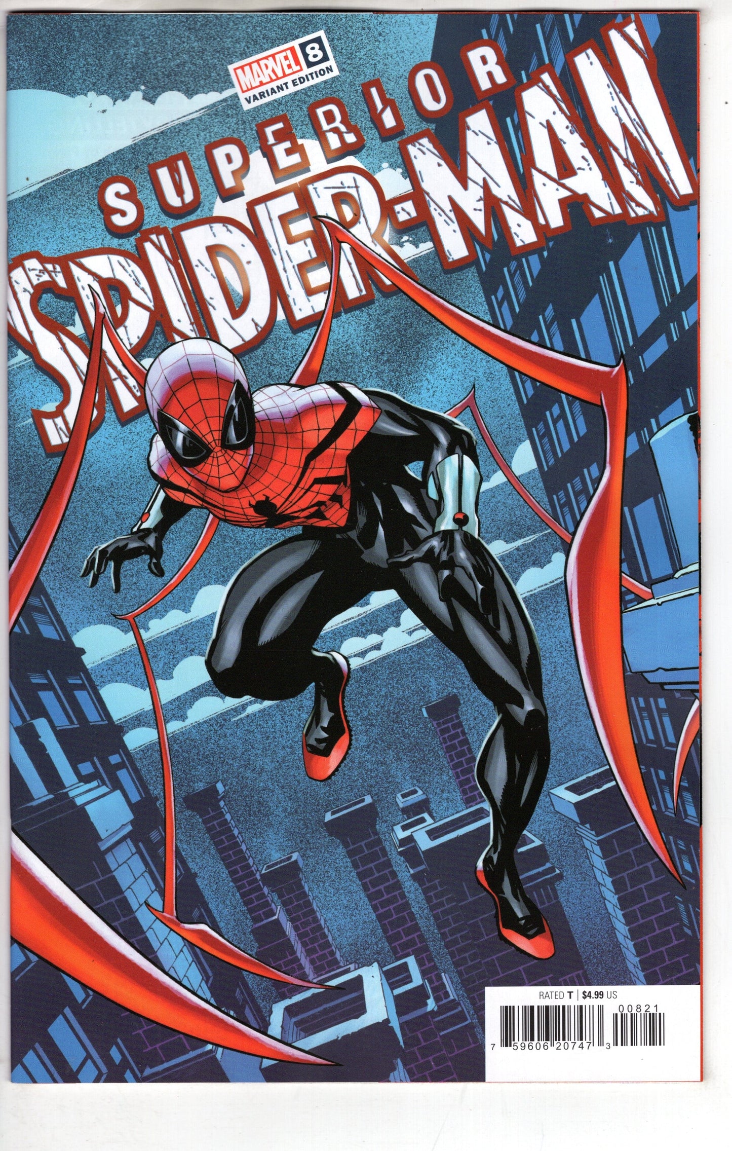 MARVEL PRH COMIC BOOK SUPERIOR SPIDER-MAN #8 MIKE MCKONE VARIANT