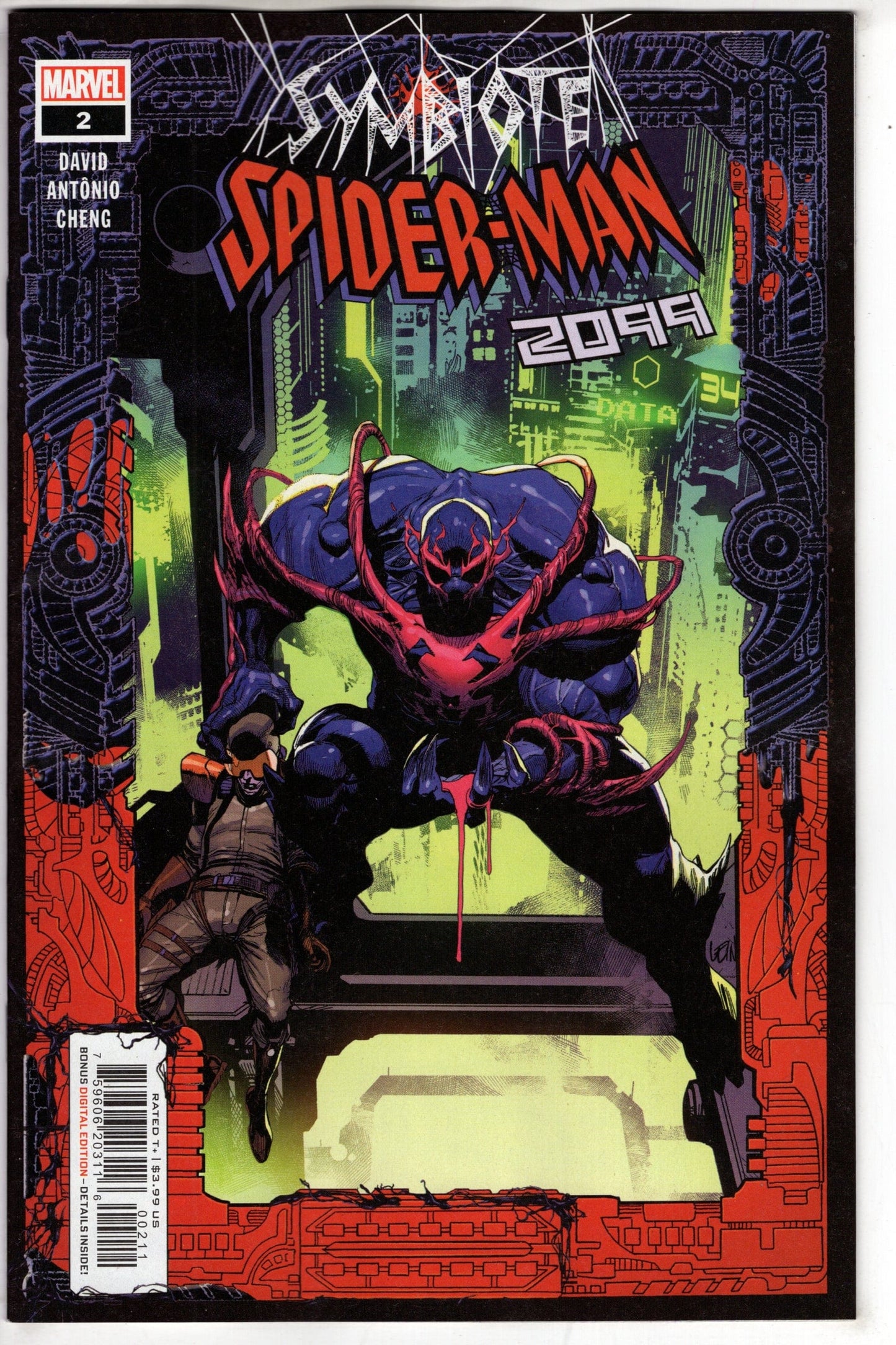 MARVEL PRH COMIC BOOK SYMBIOTE SPIDER-MAN 2099 #2 (OF 5)