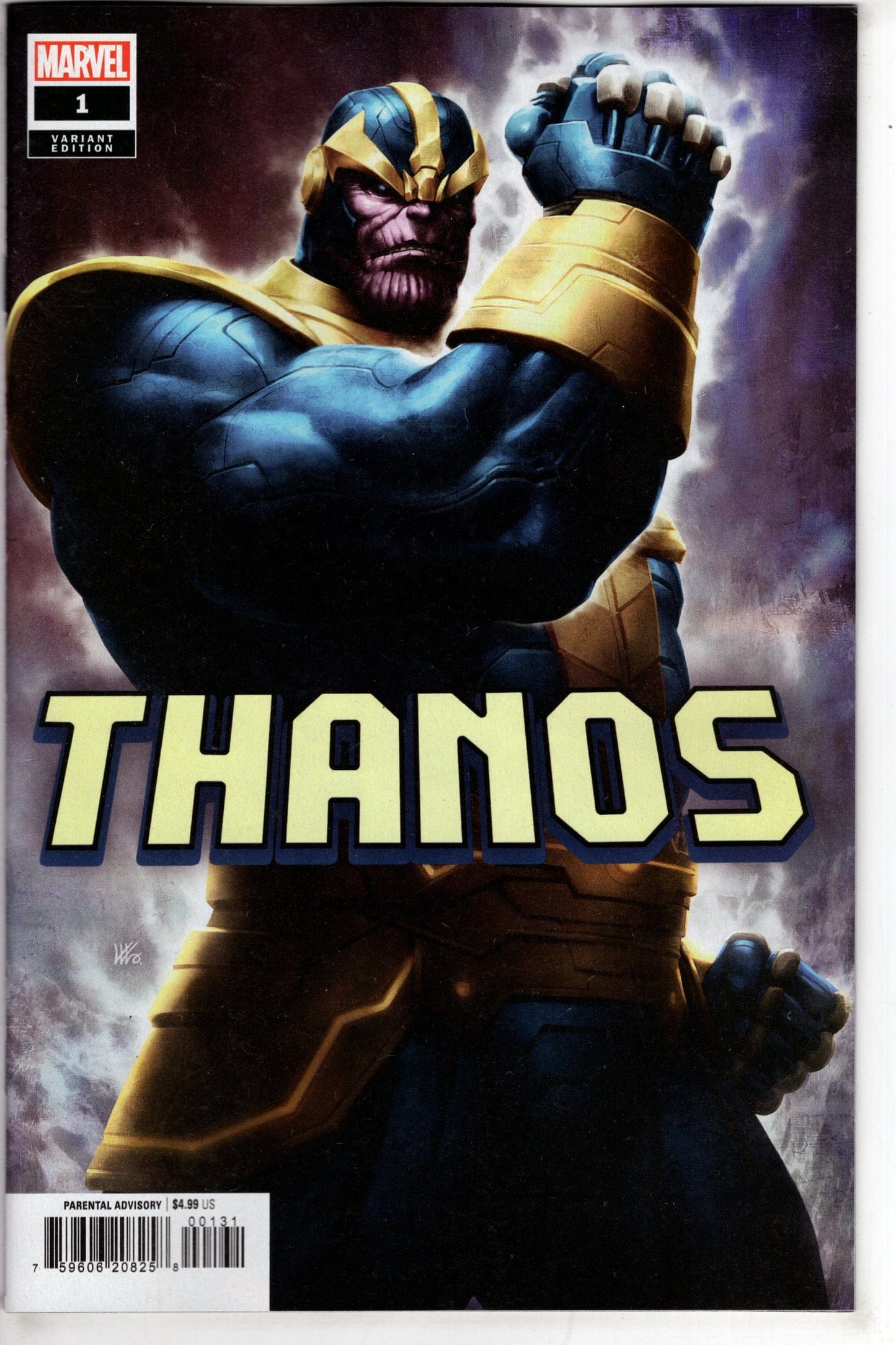 MARVEL PRH COMIC BOOK THANOS #1 KENDRICK LIM VARIANT