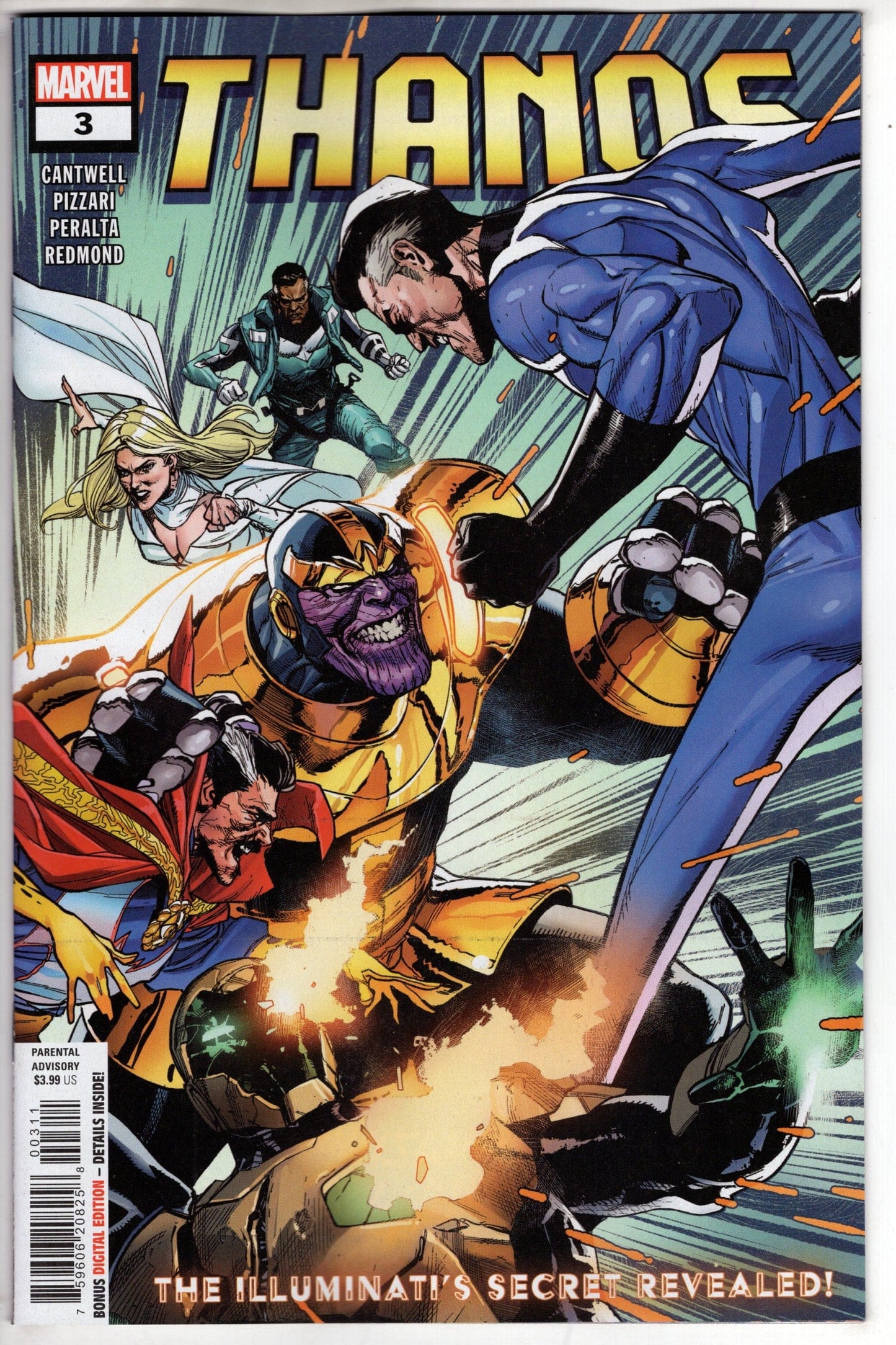 MARVEL PRH COMIC BOOK THANOS #3