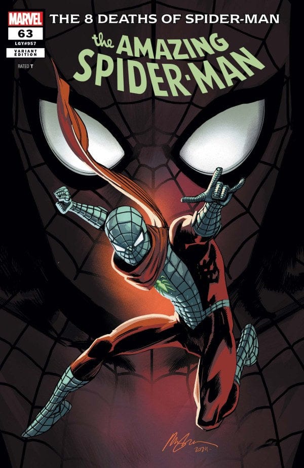 MARVEL PRH COMIC BOOK The Amazing Spider-Man #63 Rafael Albuquerque New Costume Variant (VF)