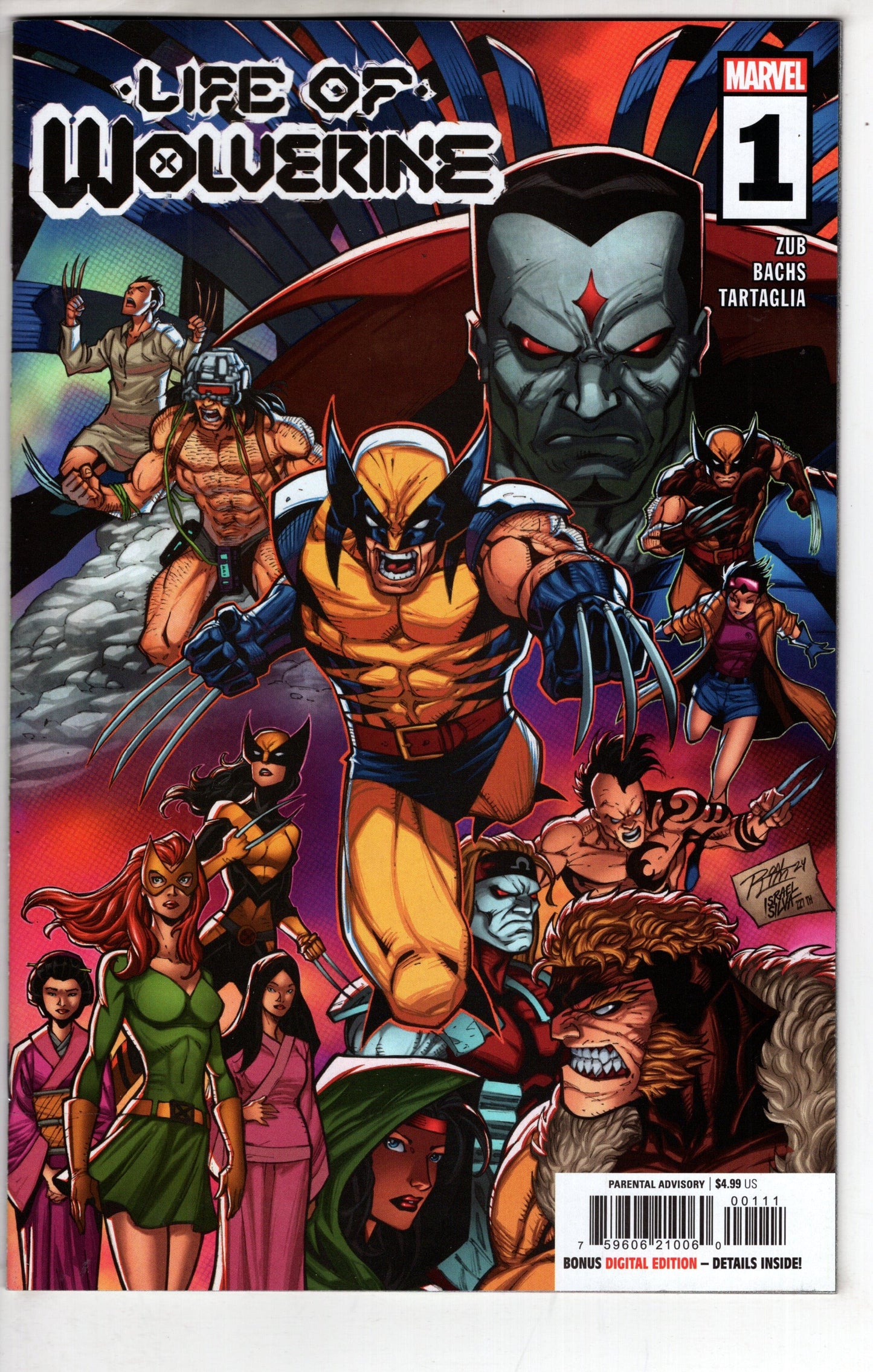 MARVEL PRH COMIC BOOK THE LIFE OF WOLVERINE #1
