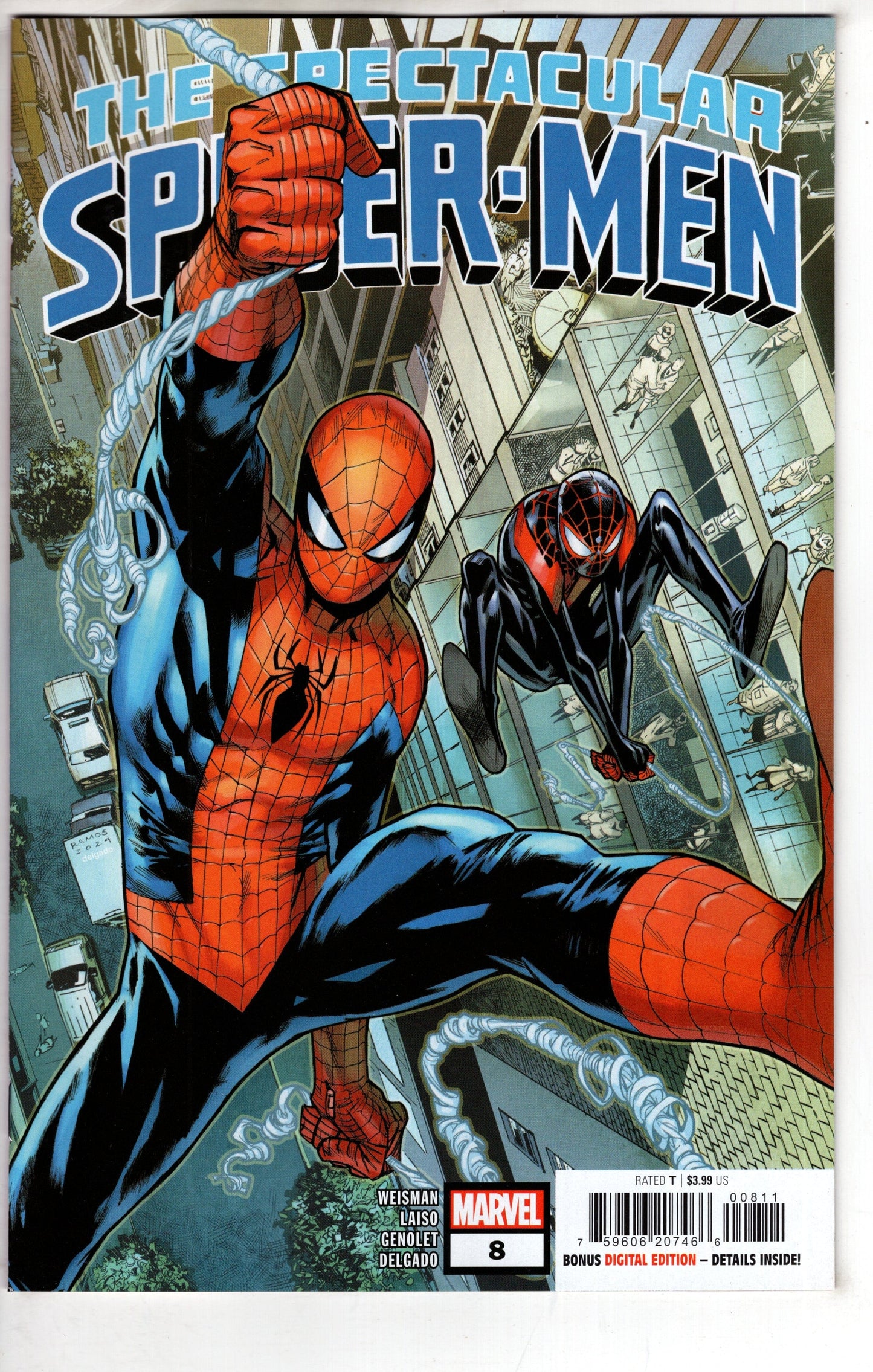 MARVEL PRH COMIC BOOK THE SPECTACULAR SPIDER-MEN #8