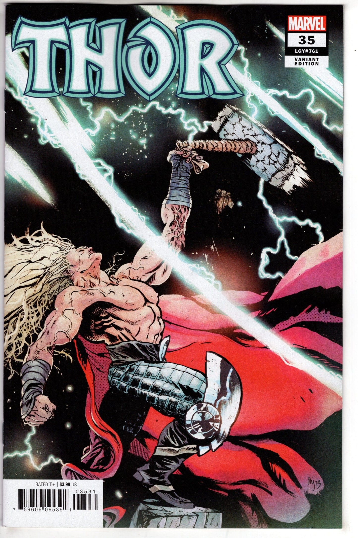 MARVEL PRH COMIC BOOK THOR #35 DANIEL WARREN JOHNSON VAR