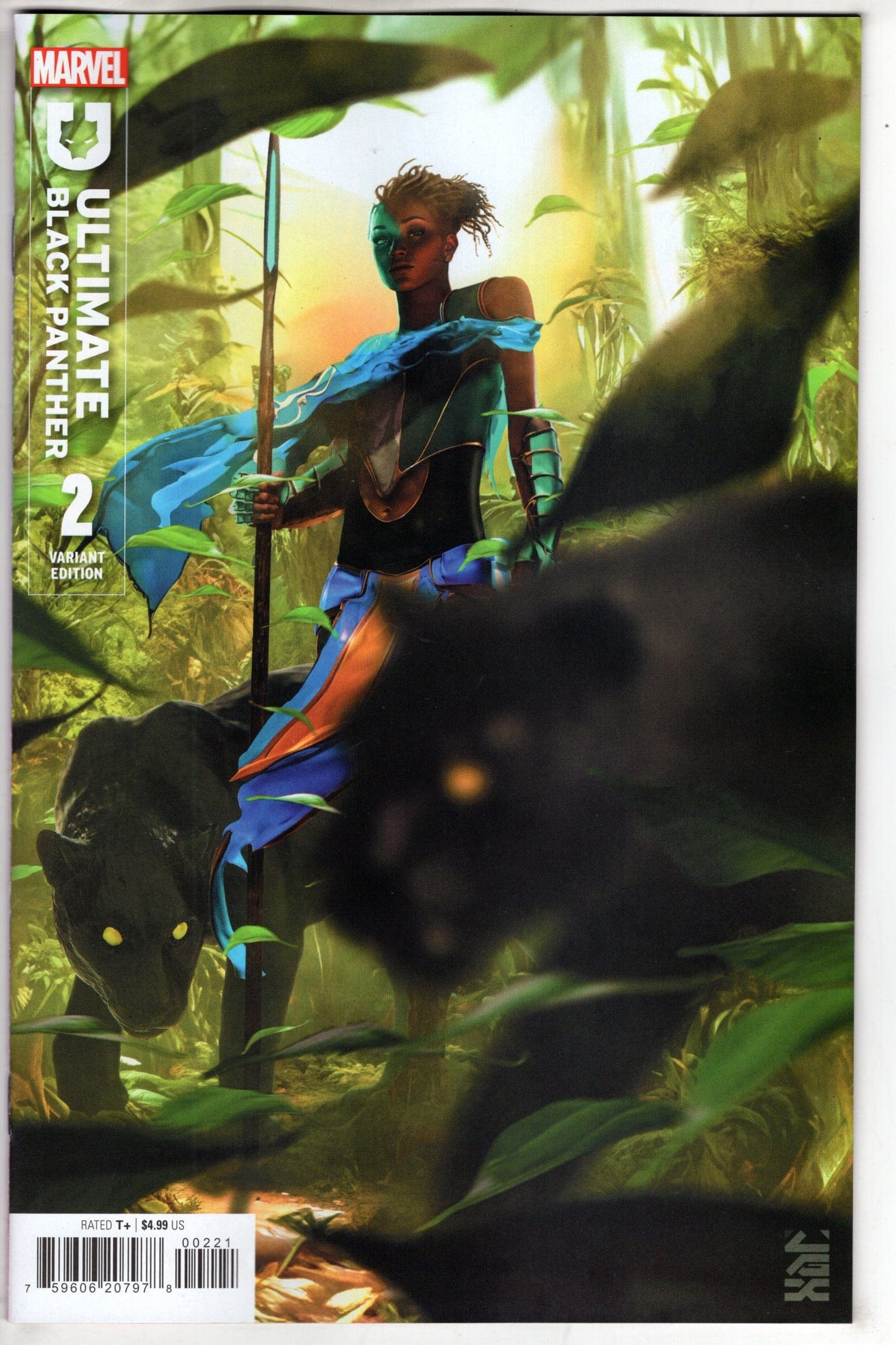 MARVEL PRH COMIC BOOK ULTIMATE BLACK PANTHER #2 BOSSLOGIC ULTIMATE SPECIAL VAR