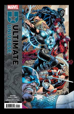 MARVEL PRH COMIC BOOK ULTIMATE UNIVERSE #1 2ND PTG BRYAN HITCH VAR