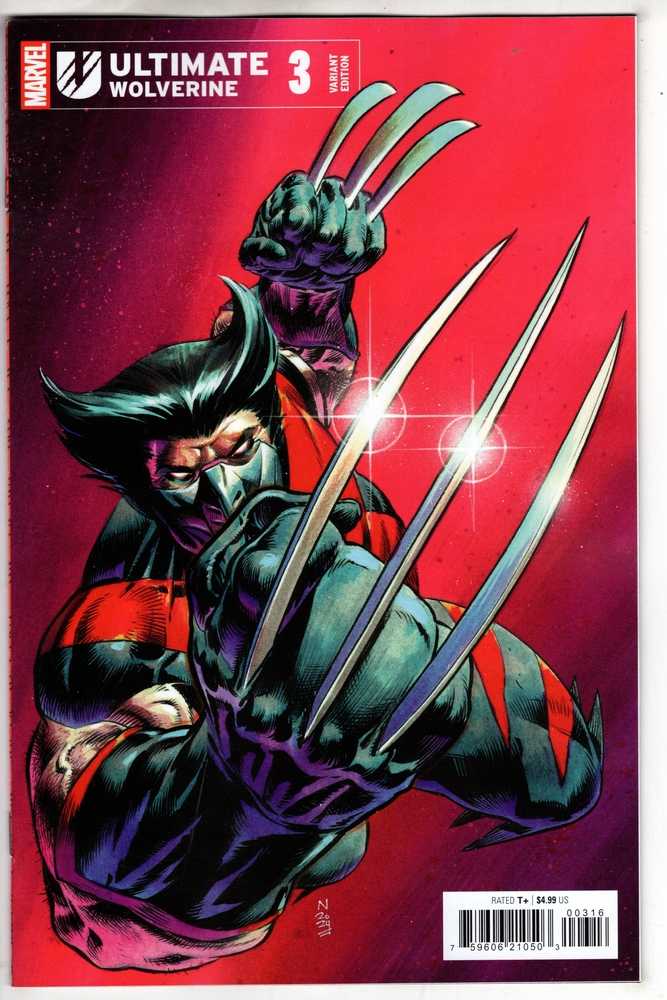MARVEL PRH COMIC BOOK Ultimate Wolverine #3 Nic Klein Variant