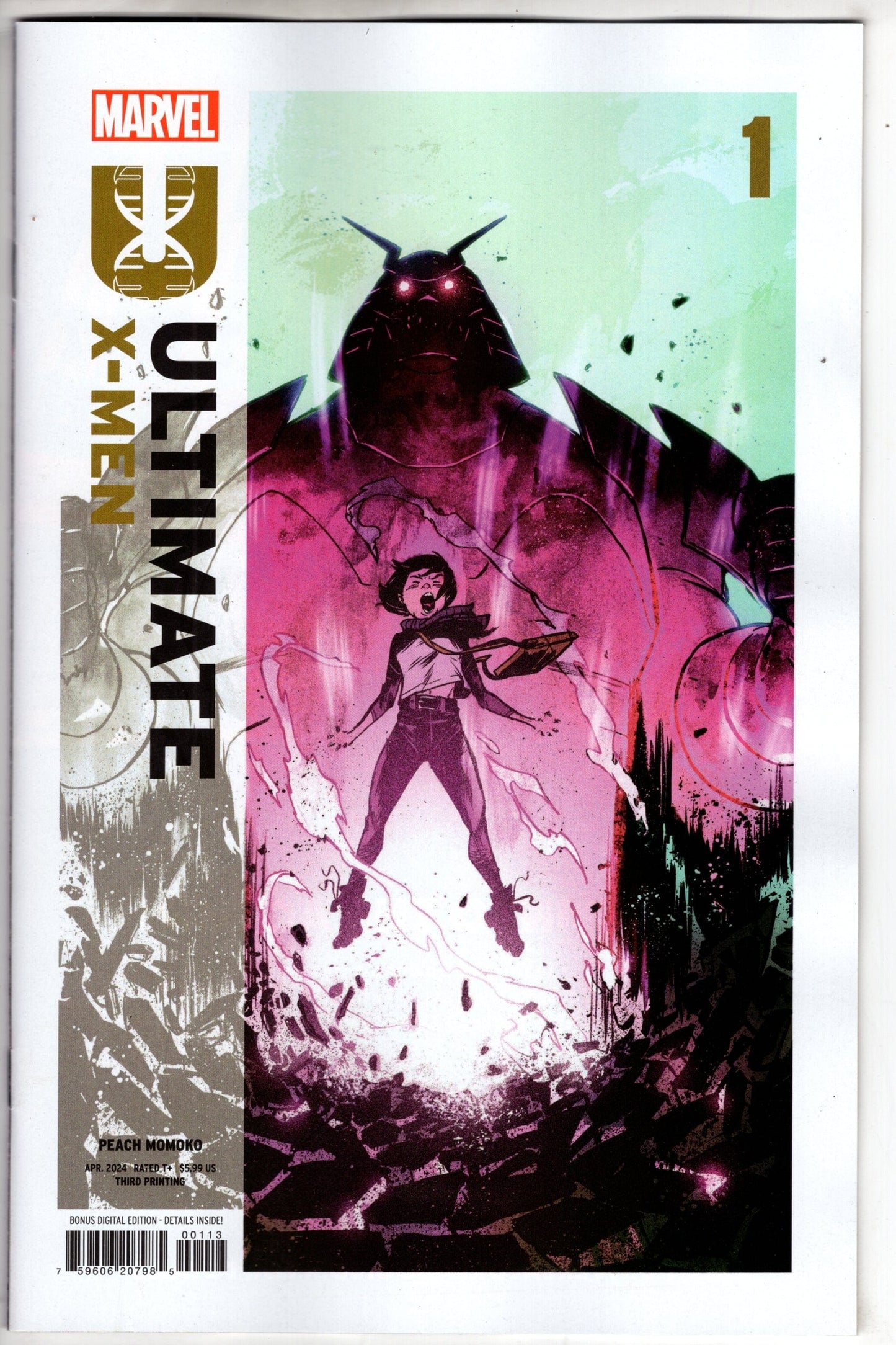 MARVEL PRH COMIC BOOK ULTIMATE X-MEN #1 3RD PTG SANFORD GREENE VAR