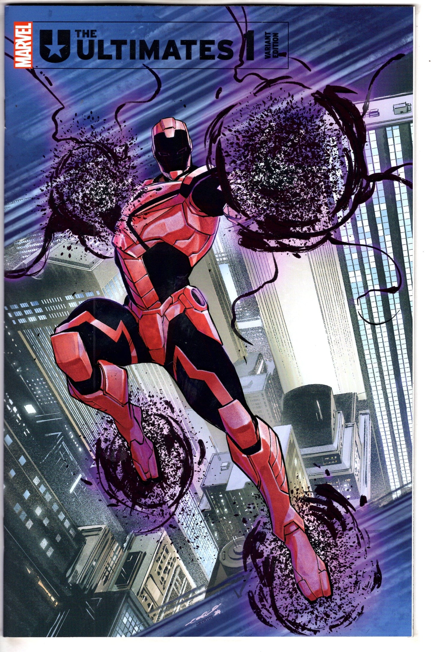 MARVEL PRH COMIC BOOK ULTIMATES #1 IBAN COELLO FOIL VAR