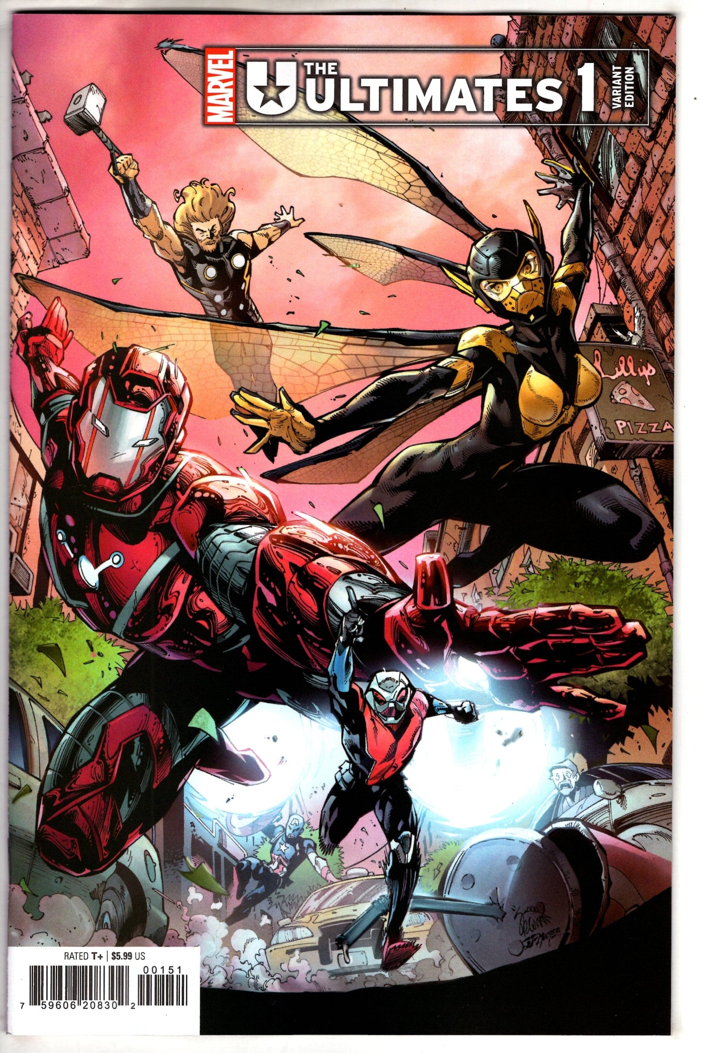 MARVEL PRH COMIC BOOK ULTIMATES #1 RYAN STEGMAN VAR
