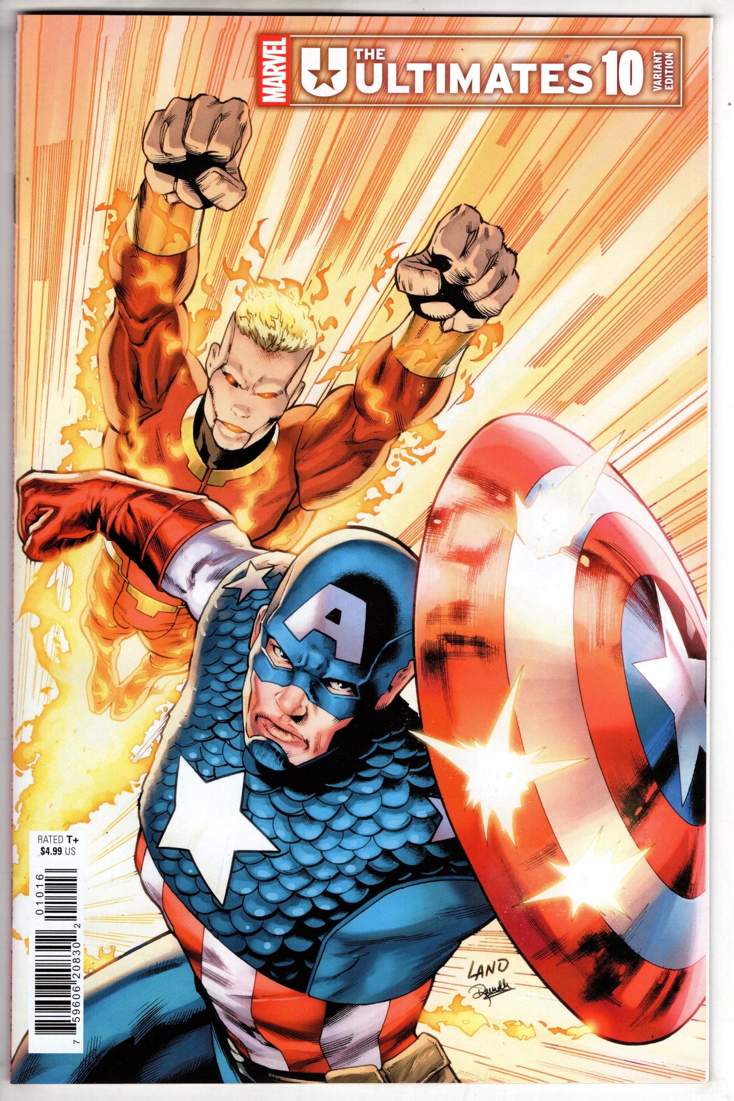 MARVEL PRH COMIC BOOK Ultimates #10 Greg Land Variant