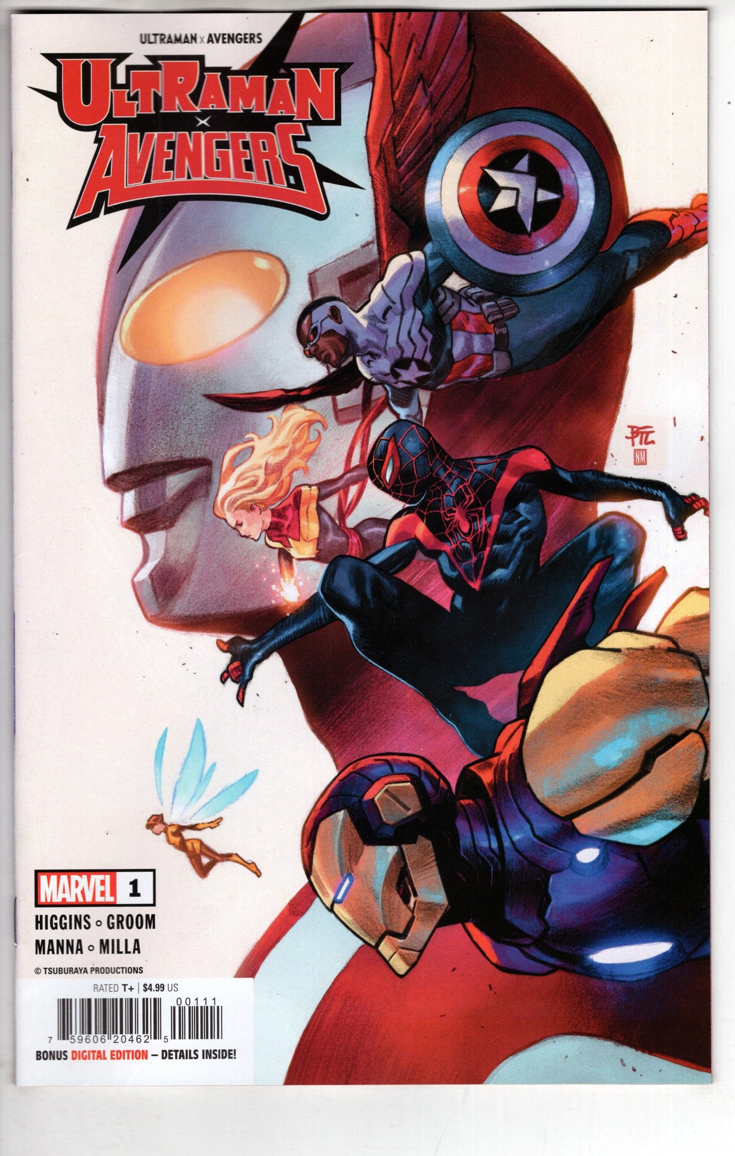 MARVEL PRH COMIC BOOK ULTRAMAN X THE AVENGERS #1 (OF 4)