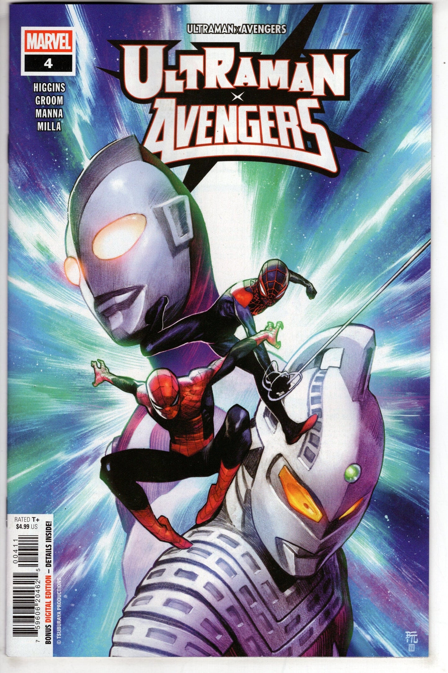 MARVEL PRH COMIC BOOK ULTRAMAN X THE AVENGERS #4 (OF 4)