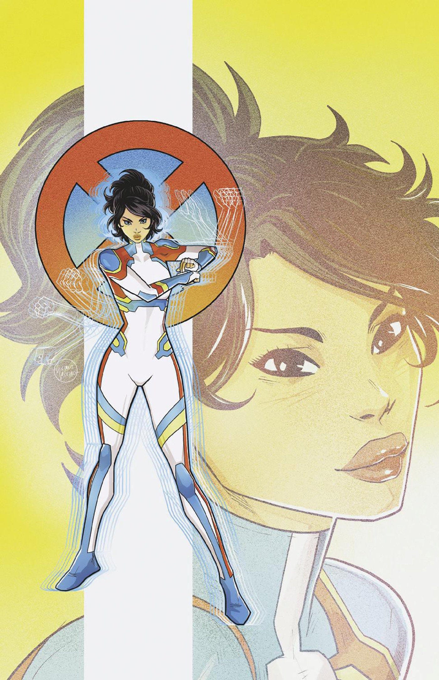 MARVEL PRH COMIC BOOK Uncanny X-Men #12 Luciano Vecchio Jitter Full Art Variant