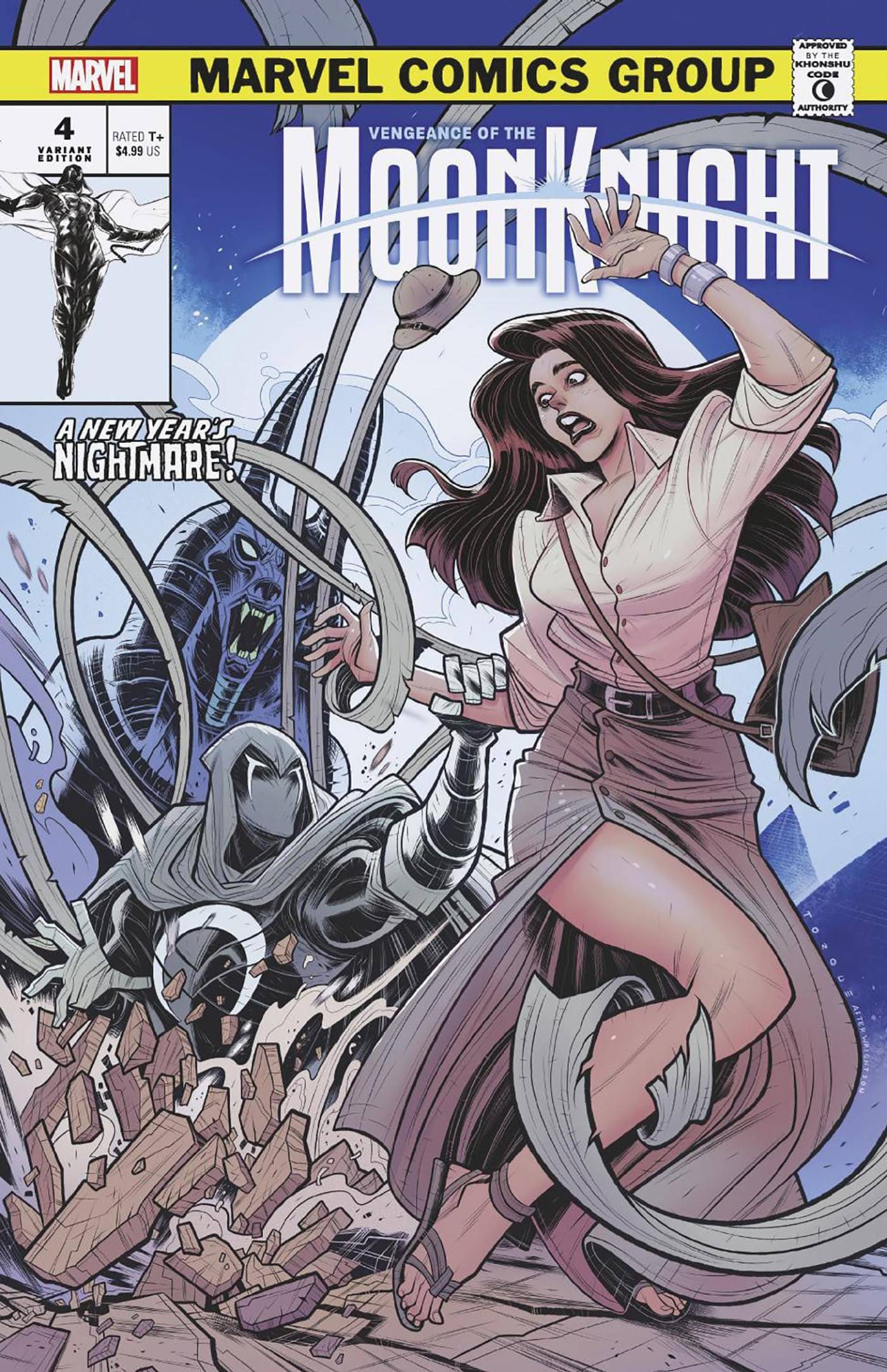 MARVEL PRH COMIC BOOK VENGEANCE OF MOON KNIGHT #4 ELIZABETH TORQUE VAMPIRE VAR