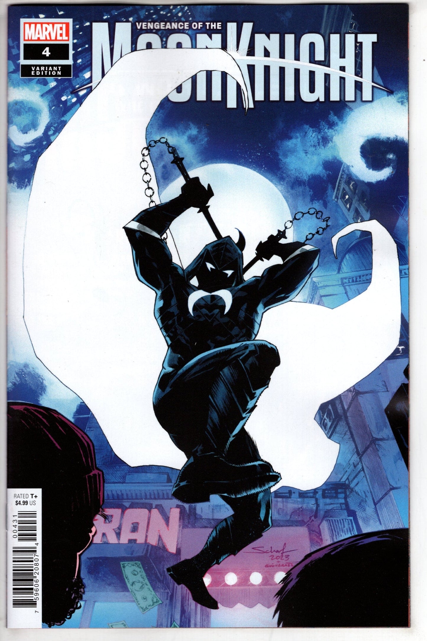 MARVEL PRH COMIC BOOK VENGEANCE OF MOON KNIGHT #4 JONAS SCHARF VAR
