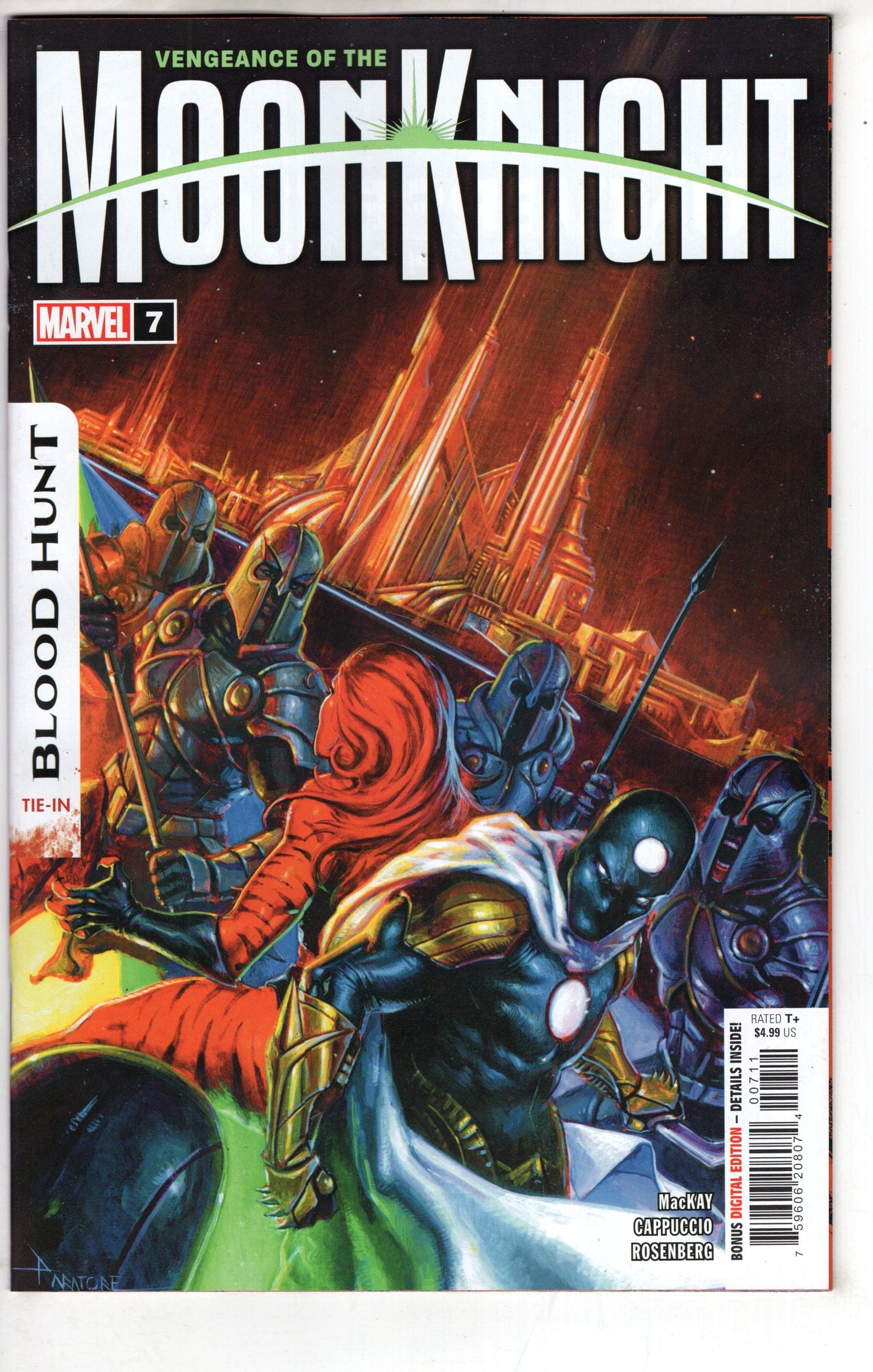 MARVEL PRH COMIC BOOK VENGEANCE OF MOON KNIGHT #7