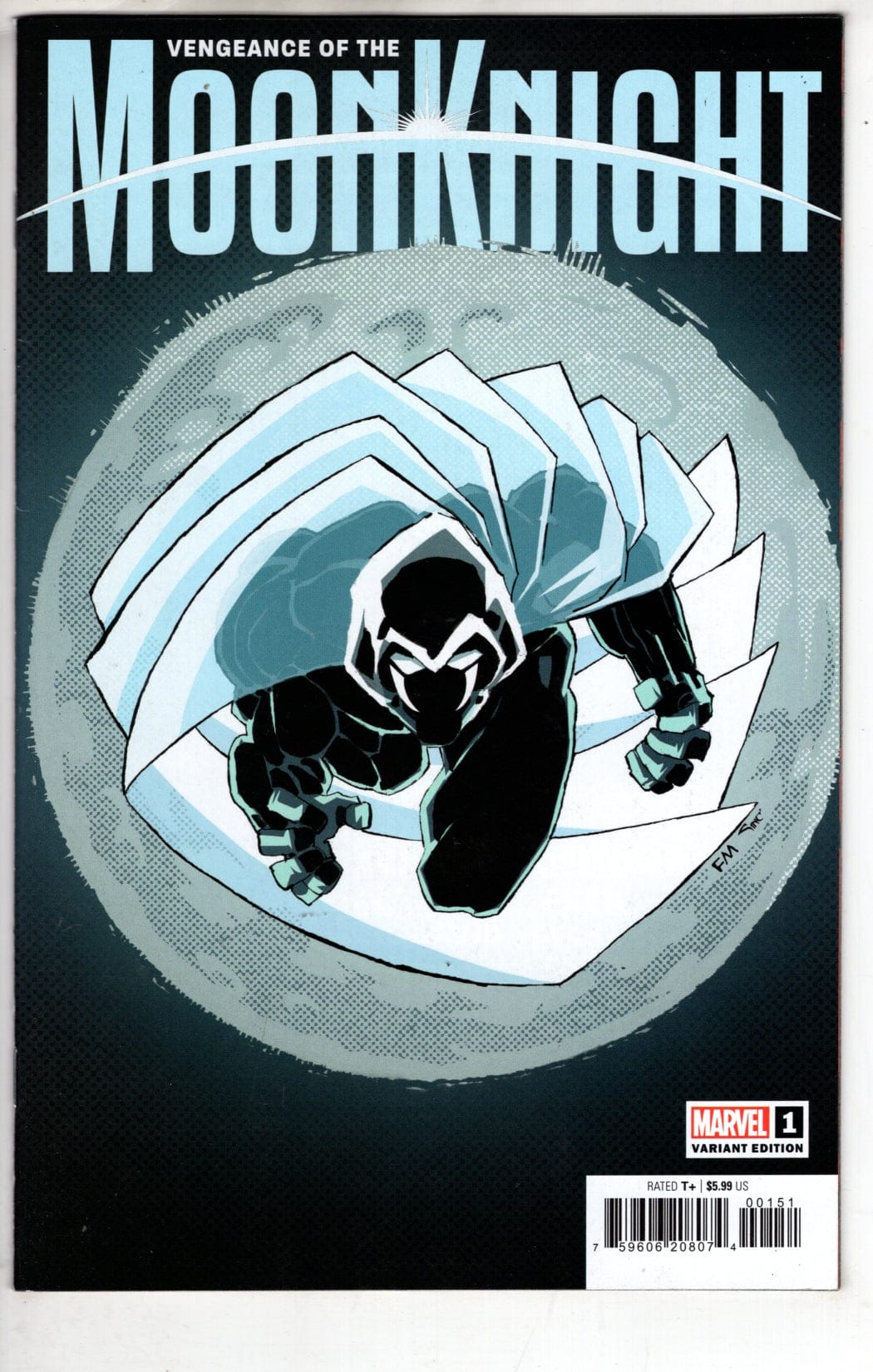 MARVEL PRH COMIC BOOK VENGEANCE OF THE MOON KNIGHT #1 FRANK MILLER VAR (VF/NM)