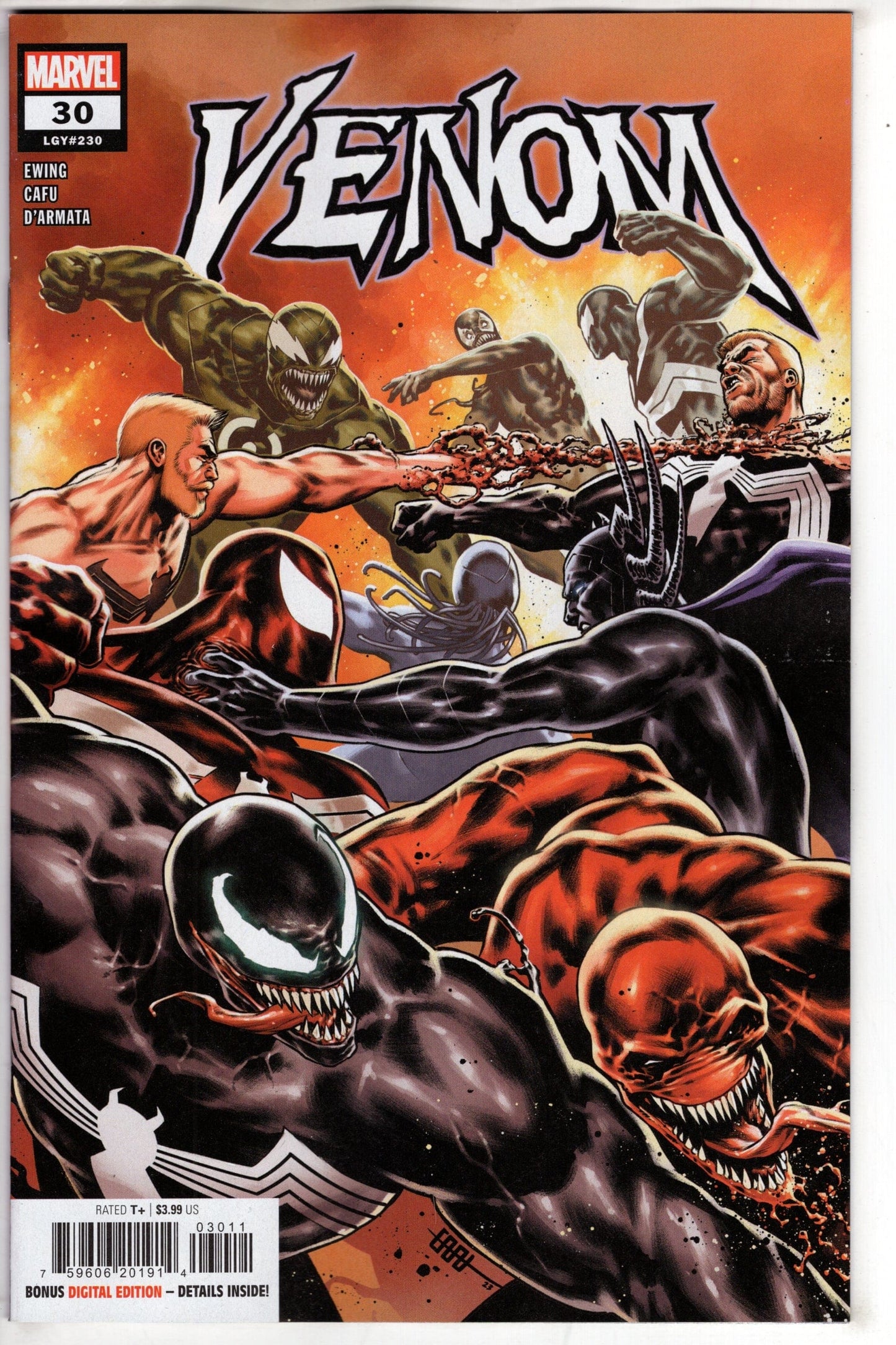 MARVEL PRH COMIC BOOK VENOM #30