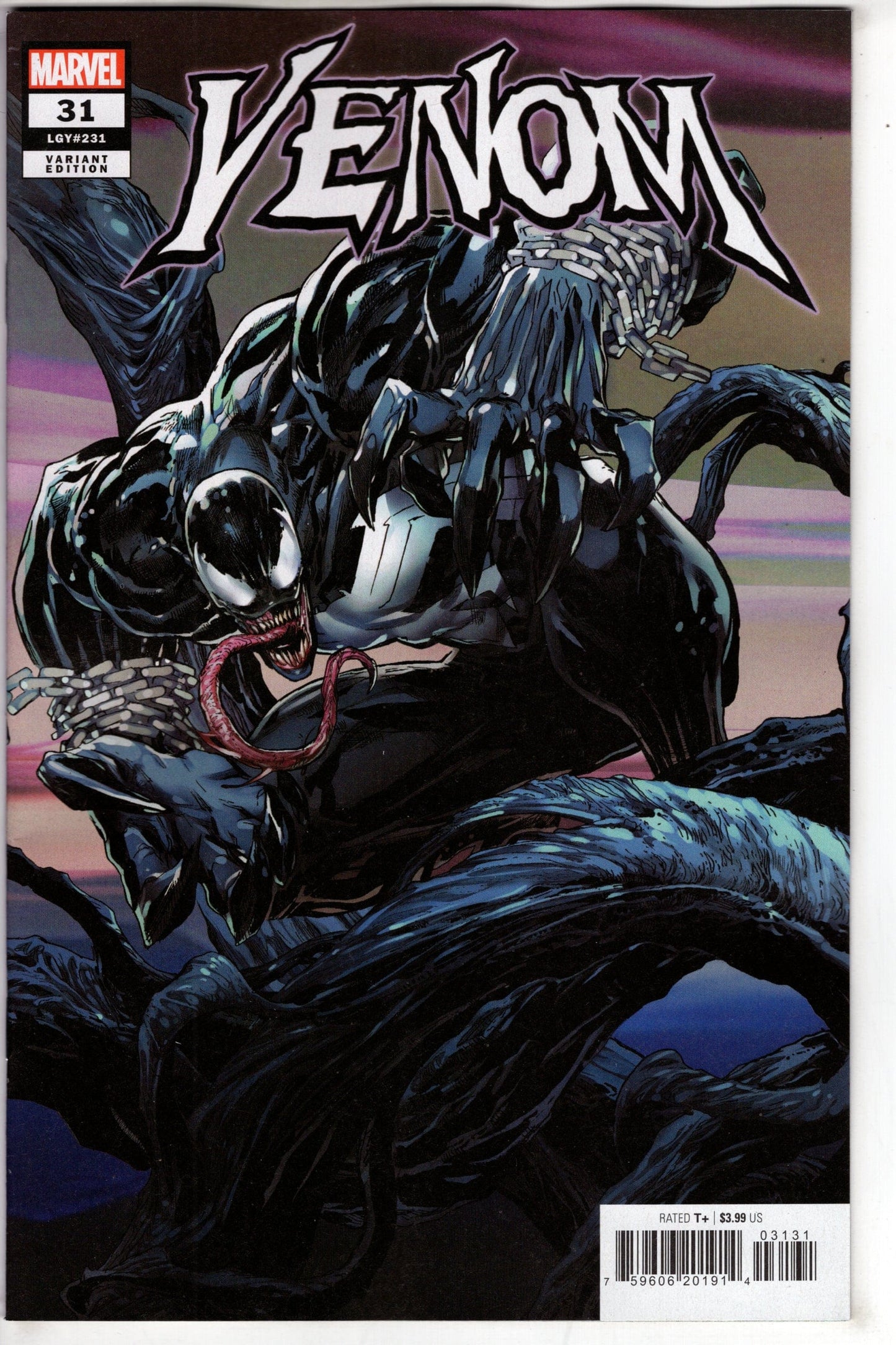 MARVEL PRH COMIC BOOK VENOM #31 KEN LASHLEY CONNECT VAR