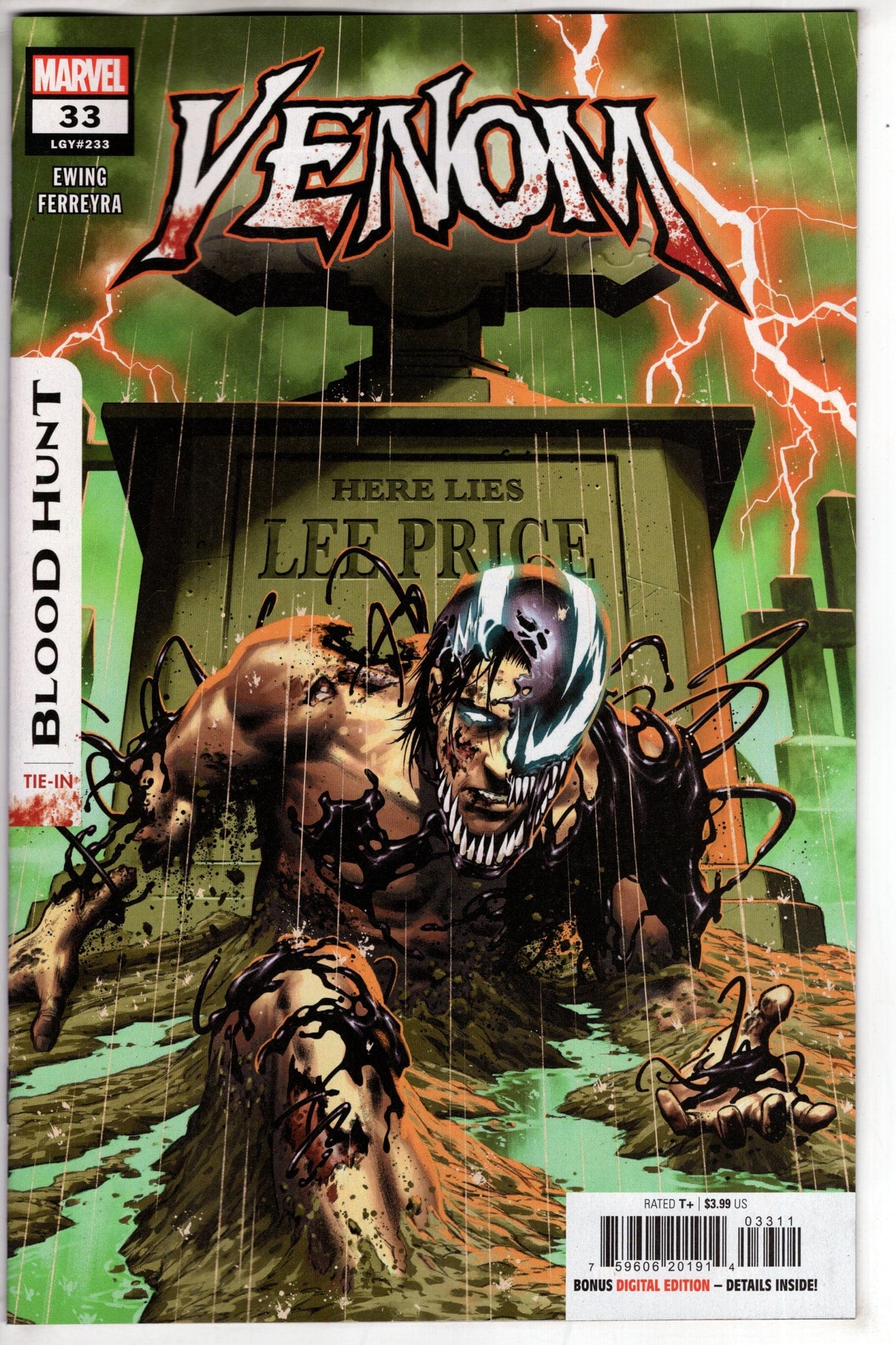 MARVEL PRH COMIC BOOK VENOM #33