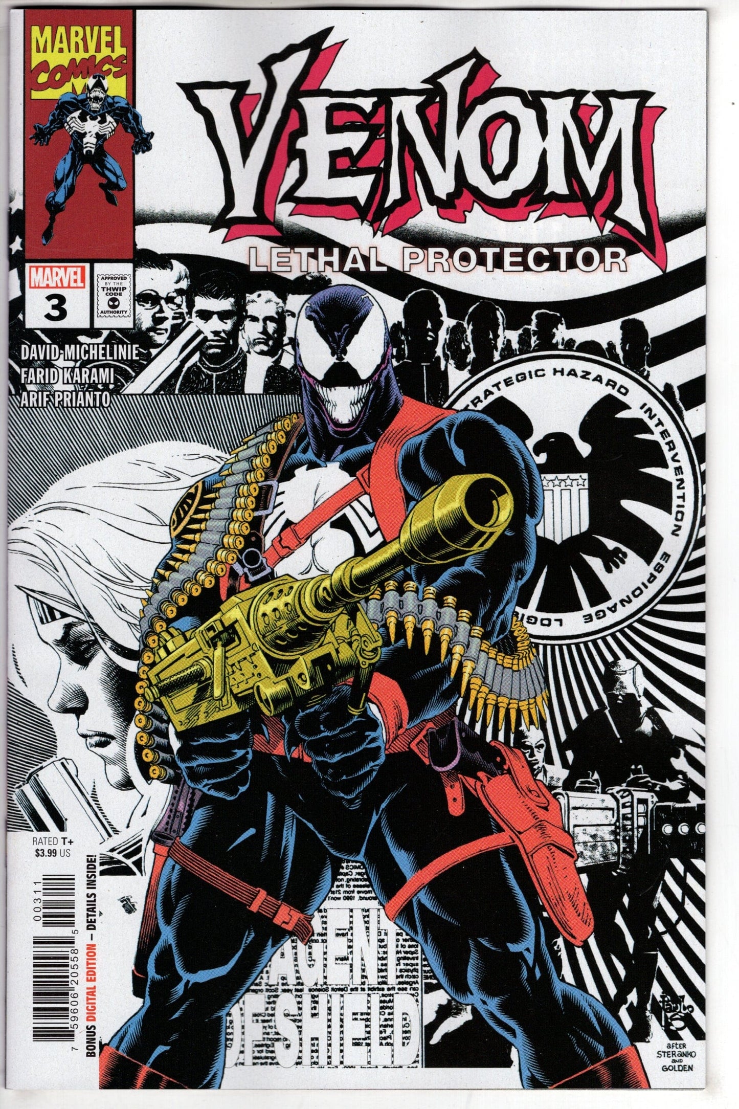 MARVEL PRH COMIC BOOK VENOM LETHAL PROTECTOR II #3 (OF 5)