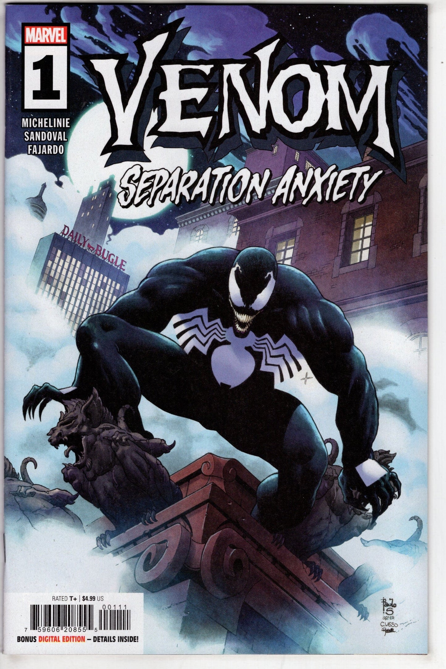 MARVEL PRH COMIC BOOK VENOM SEPARATION ANXIETY #1