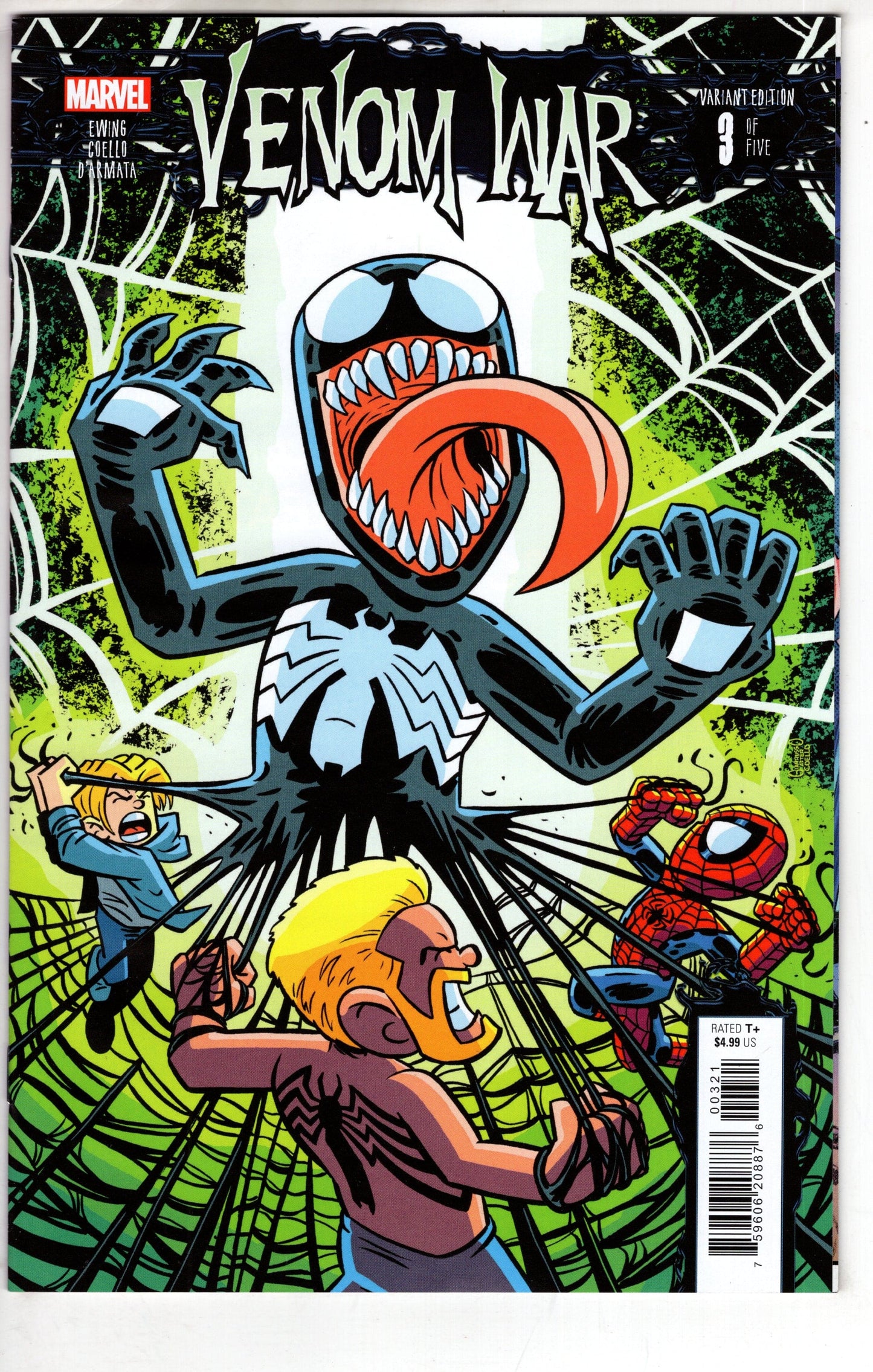 MARVEL PRH COMIC BOOK VENOM WAR #3 (OF 5) CHRIS GIARRUSSO VAR