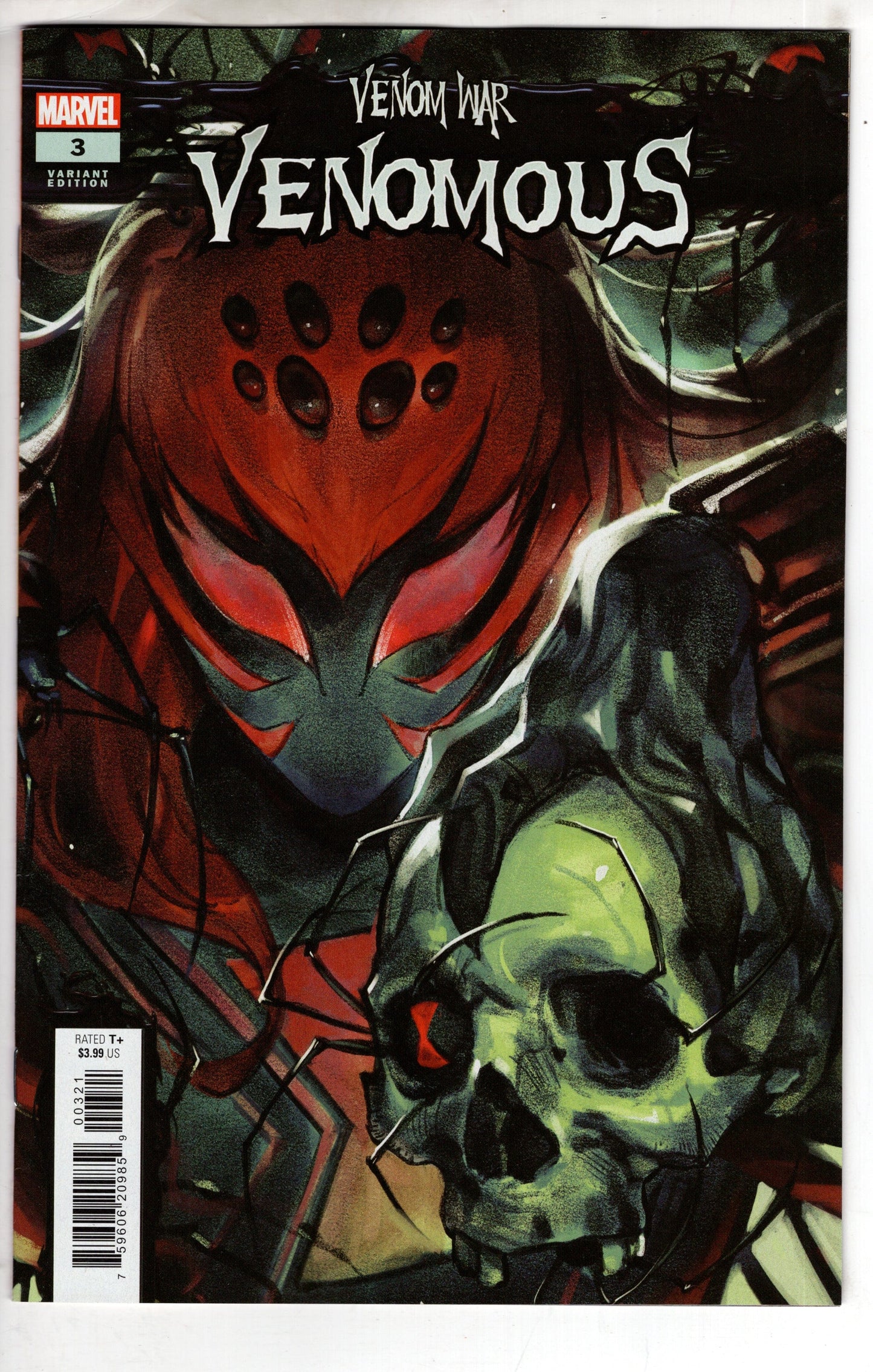 MARVEL PRH COMIC BOOK VENOM WAR VENOMOUS #3 (OF 3) JESSICA FONG VAR