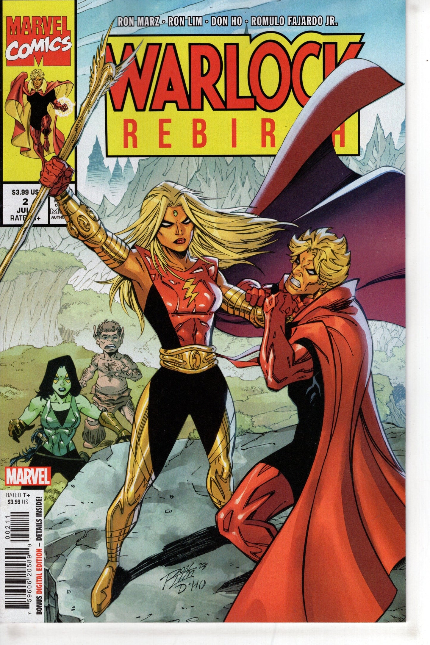 MARVEL PRH COMIC BOOK WARLOCK REBIRTH #2 (OF 5)