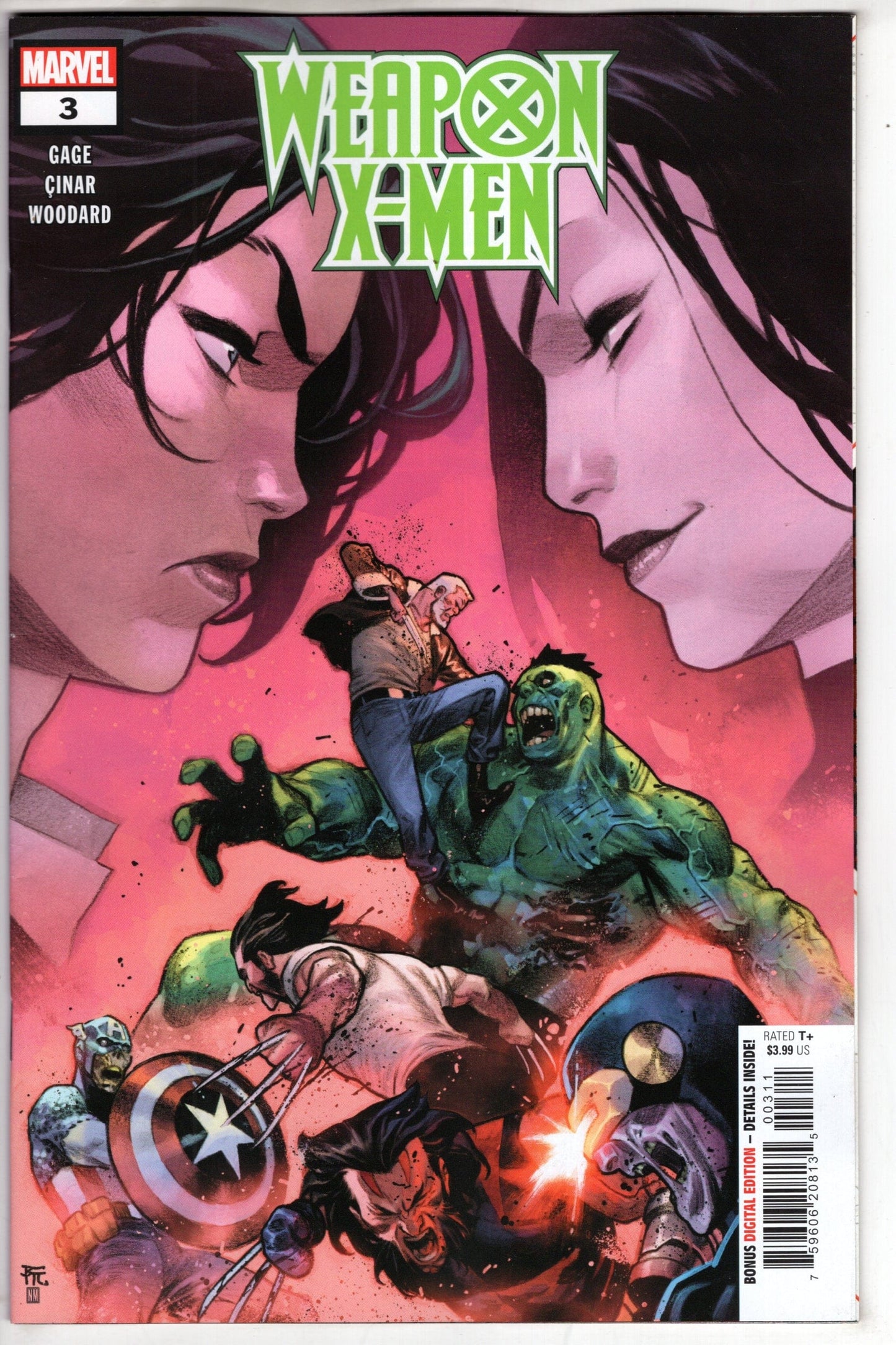 MARVEL PRH COMIC BOOK WEAPON X-MEN #3