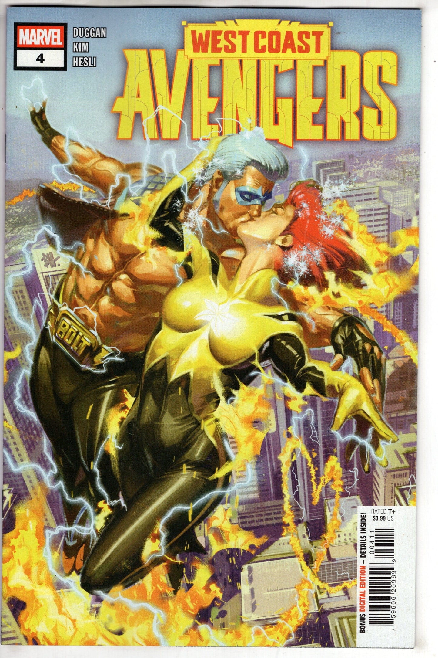 MARVEL PRH COMIC BOOK WEST COAST AVENGERS #4