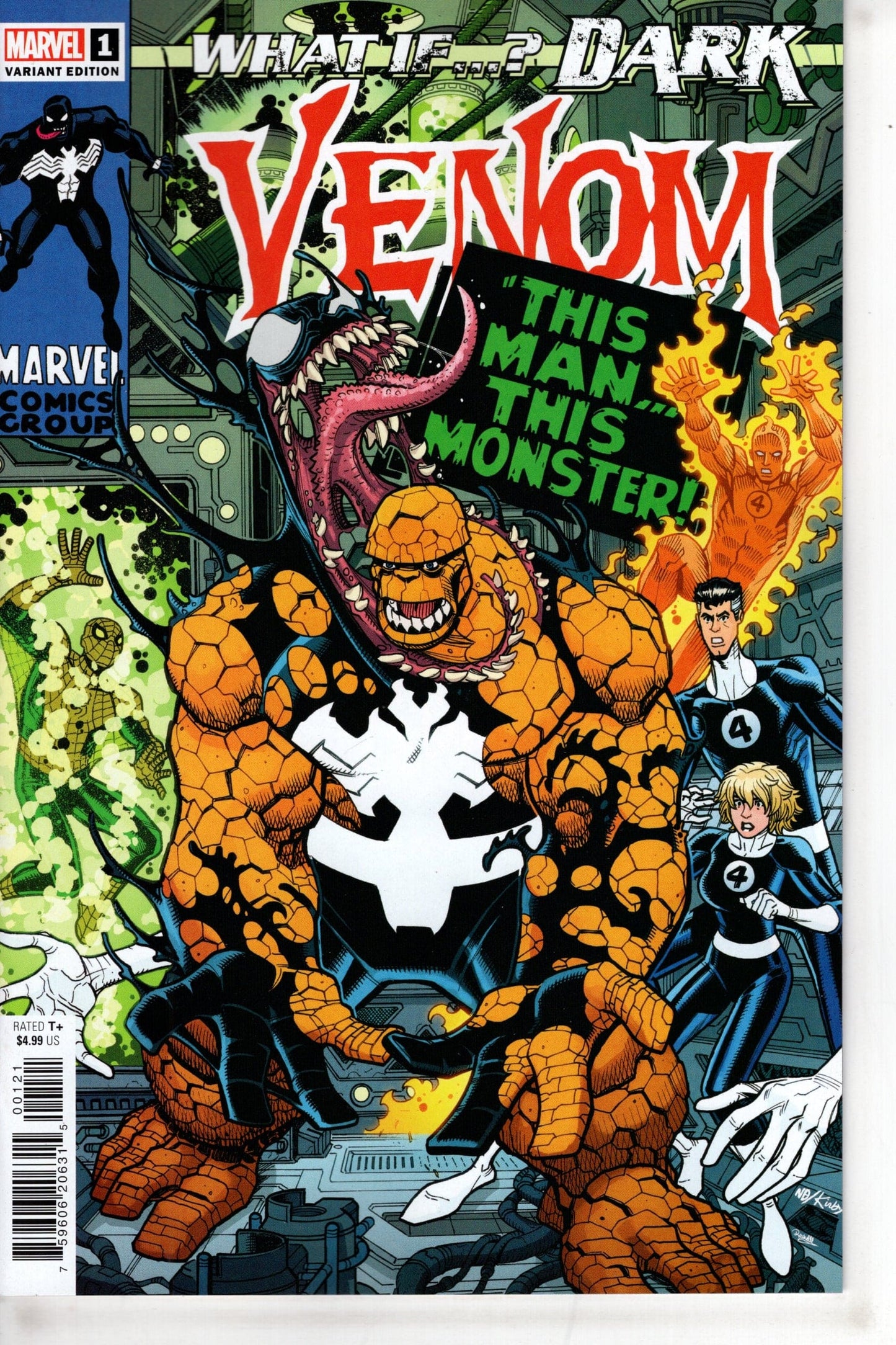 MARVEL PRH COMIC BOOK WHAT IF DARK VENOM #1 NICK BRADSHAW VAR