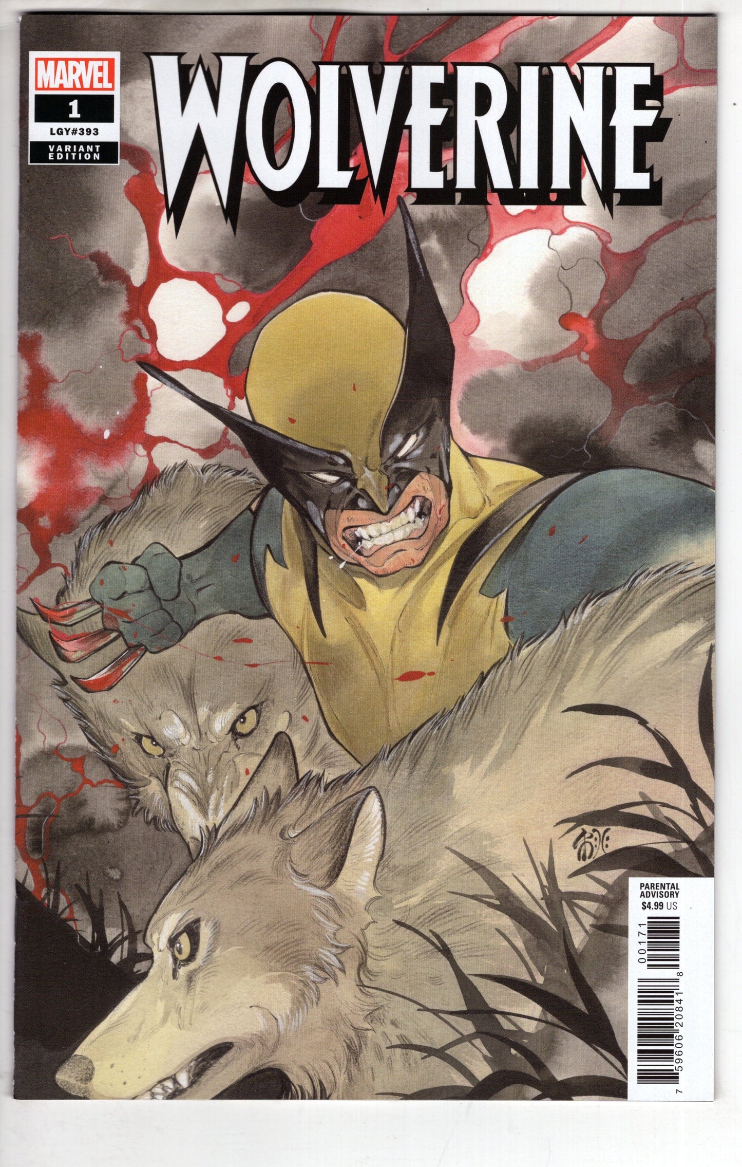 MARVEL PRH COMIC BOOK WOLVERINE #1 PEACH MOMOKO VAR
