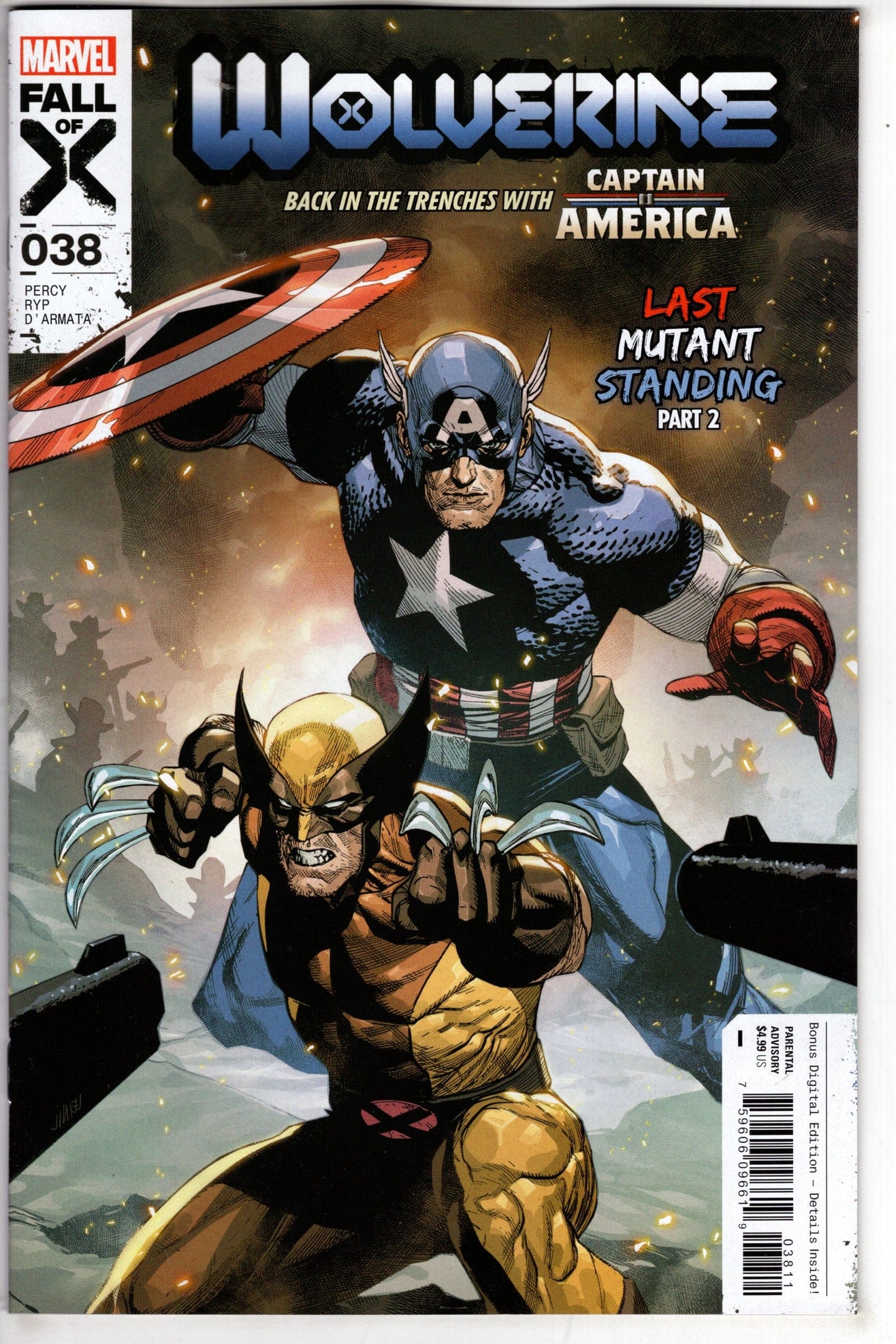 MARVEL PRH COMIC BOOK WOLVERINE #38