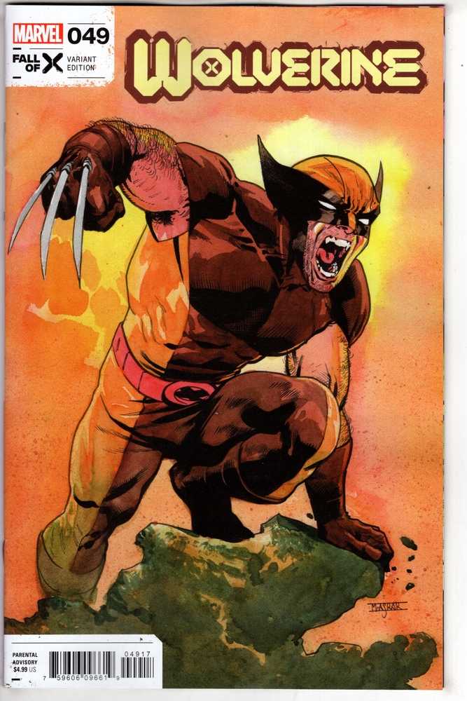 MARVEL PRH COMIC BOOK Wolverine #49 Mahmud Asrar Variant