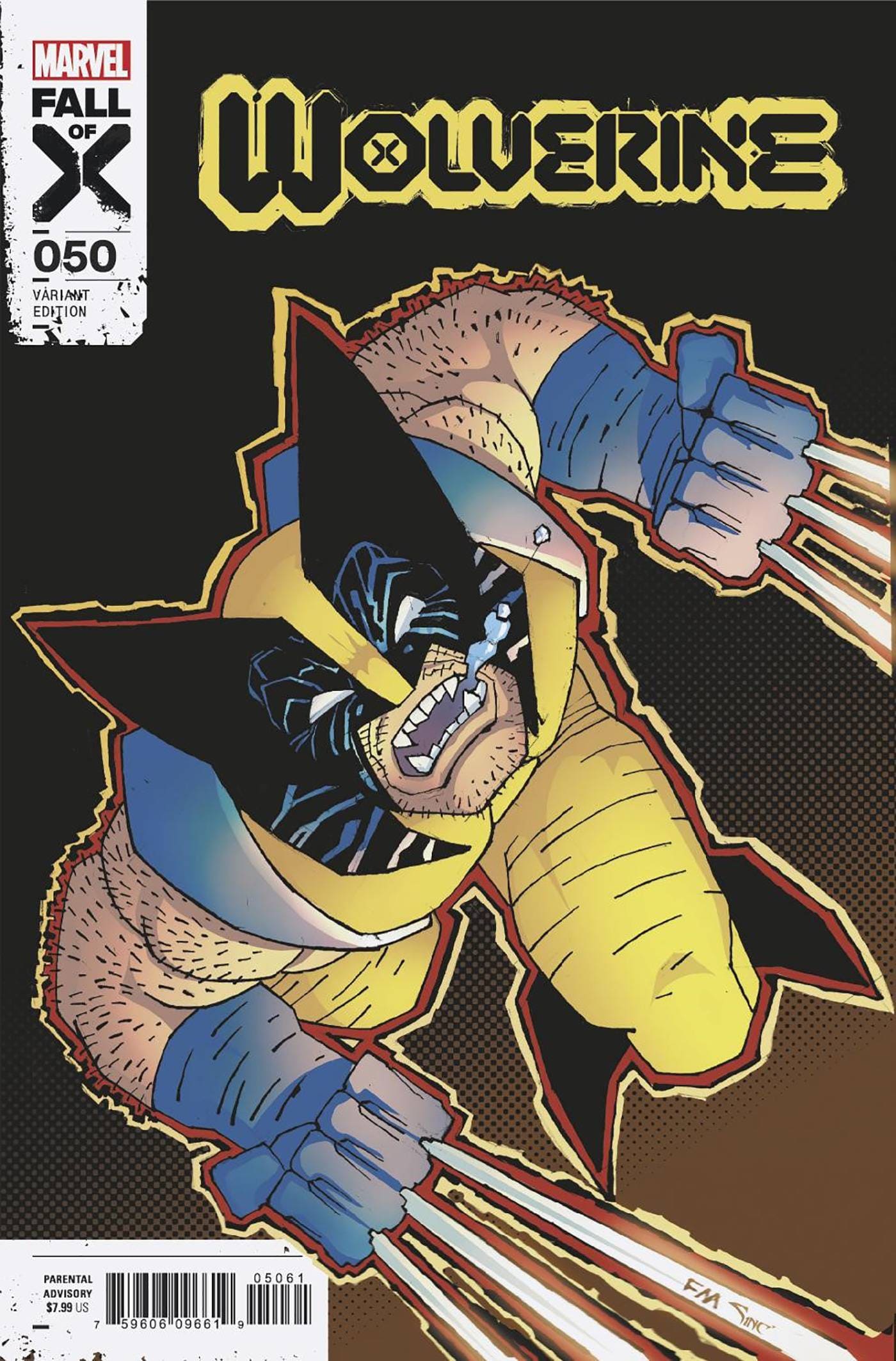 MARVEL PRH COMIC BOOK WOLVERINE #50 FRANK MILLER VAR