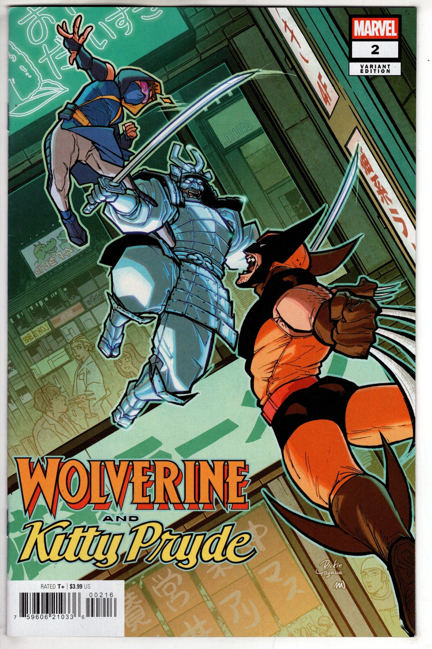 MARVEL PRH COMIC BOOK WOLVERINE AND KITTY PRYDE #2 (OF 5) 25 COPY INCV YAGAWA VAR